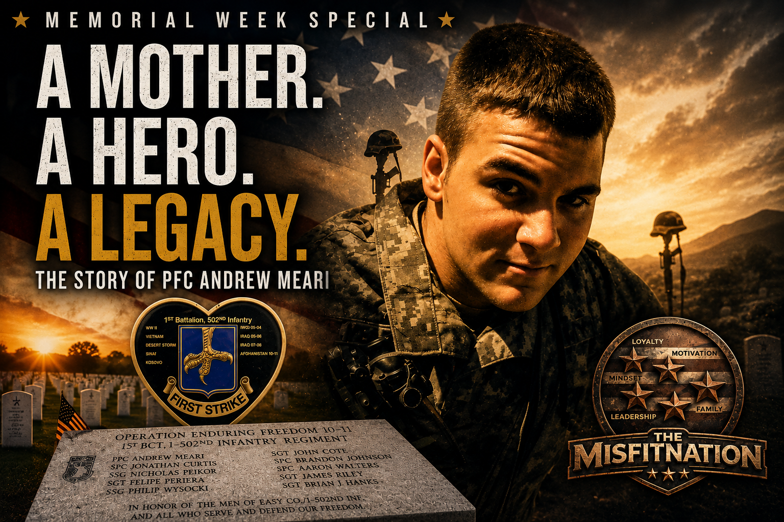 The Legacy of PFC Andrew Meari | Gold Star Mother Denise Williams Shares Her Son’s Story