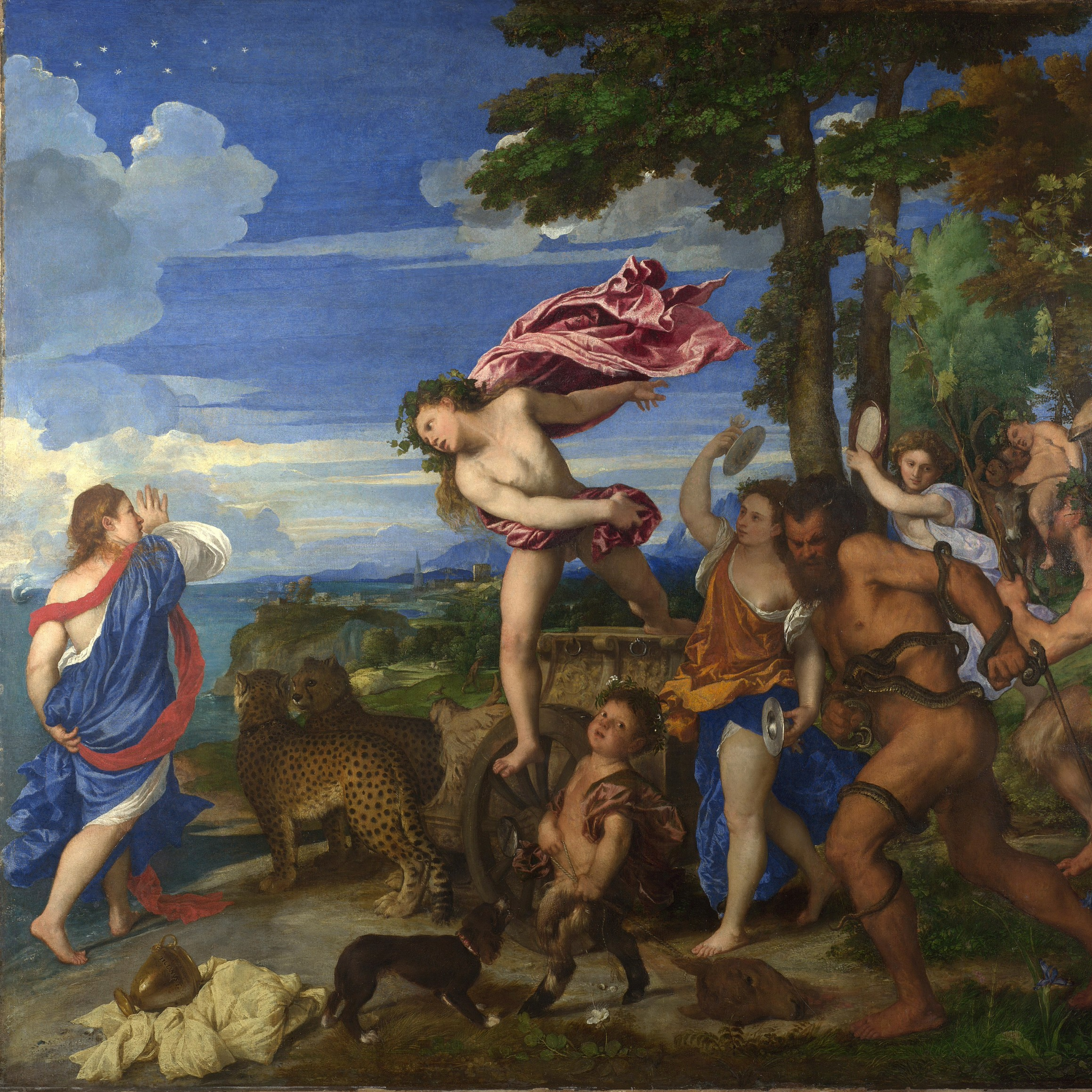 Titian | Bacchus and Ariadne