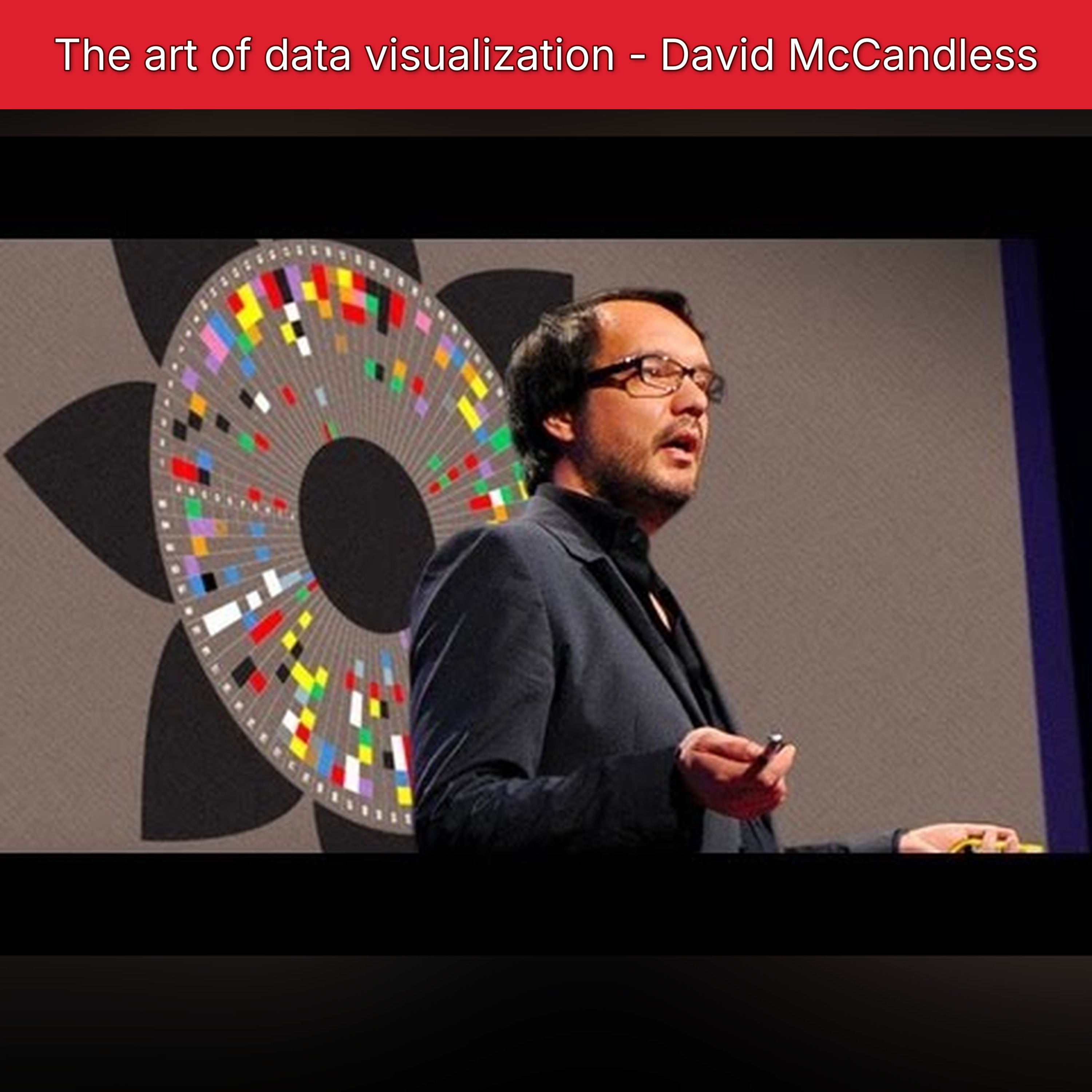 The art of data visualization - David McCandless episode artwork