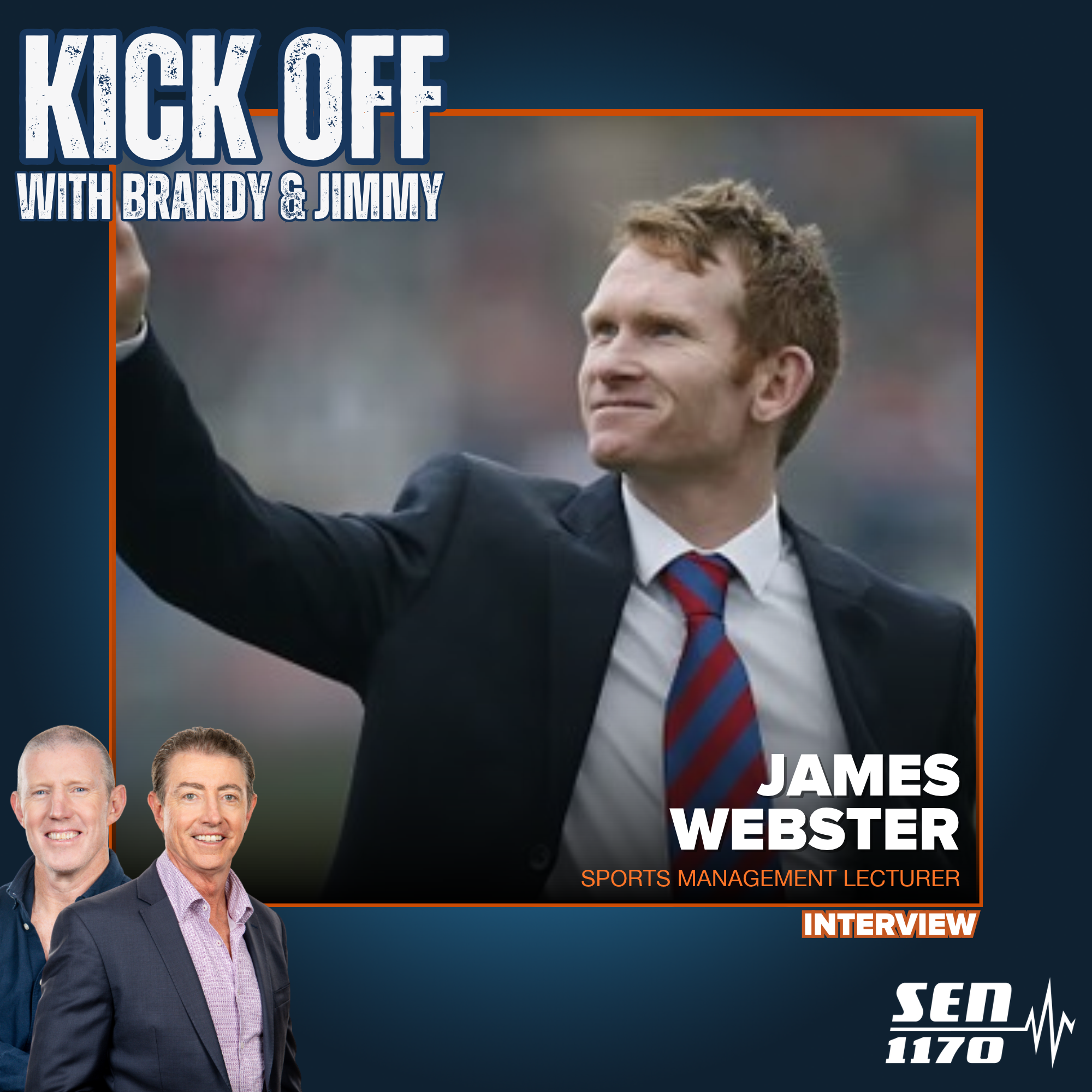 James Webster - Lecturer in Sports Management and older brother of Warriors coach Andrew Webster (24/8/26) episode artwork