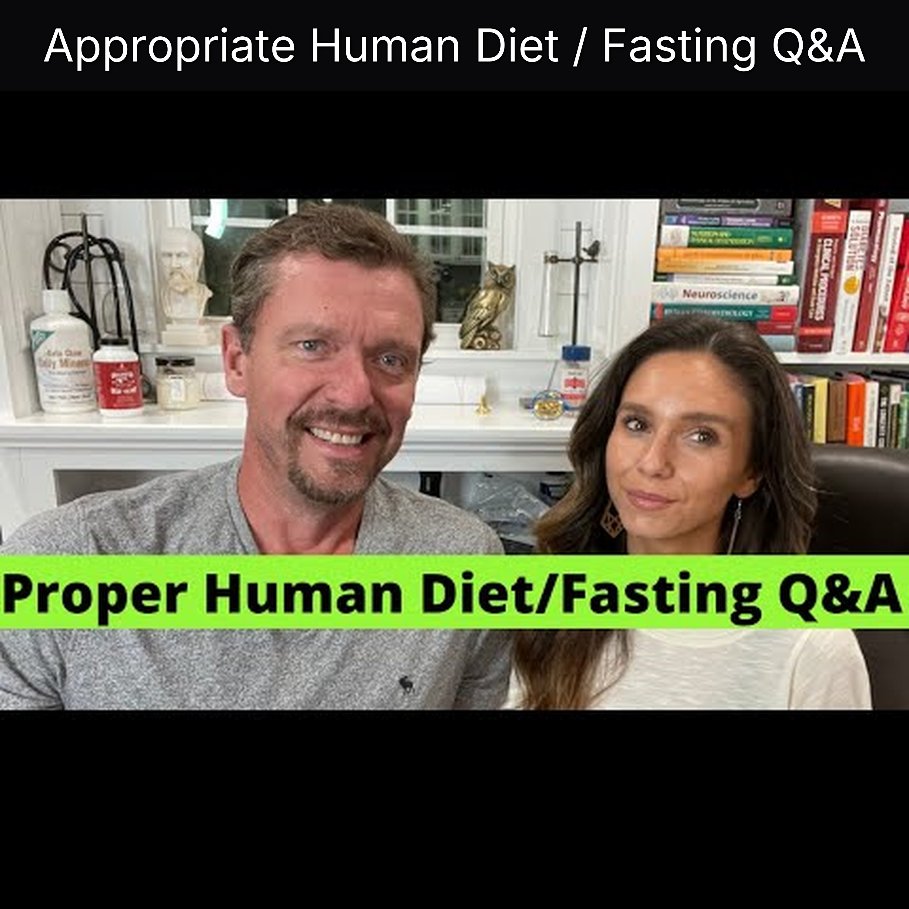 Appropriate Human Diet / Fasting Q&A episode artwork