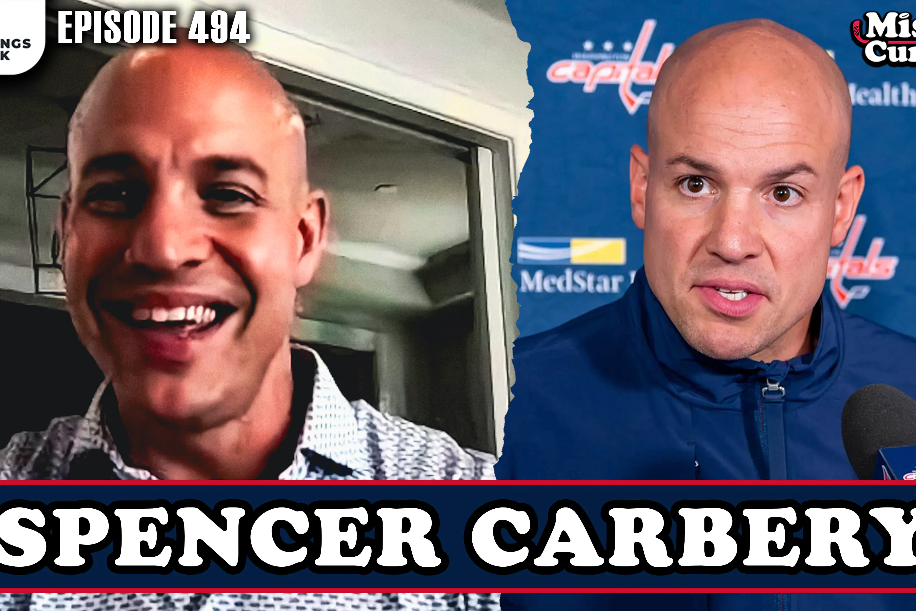 494. Capitals Coach Spencer Carbery episode artwork