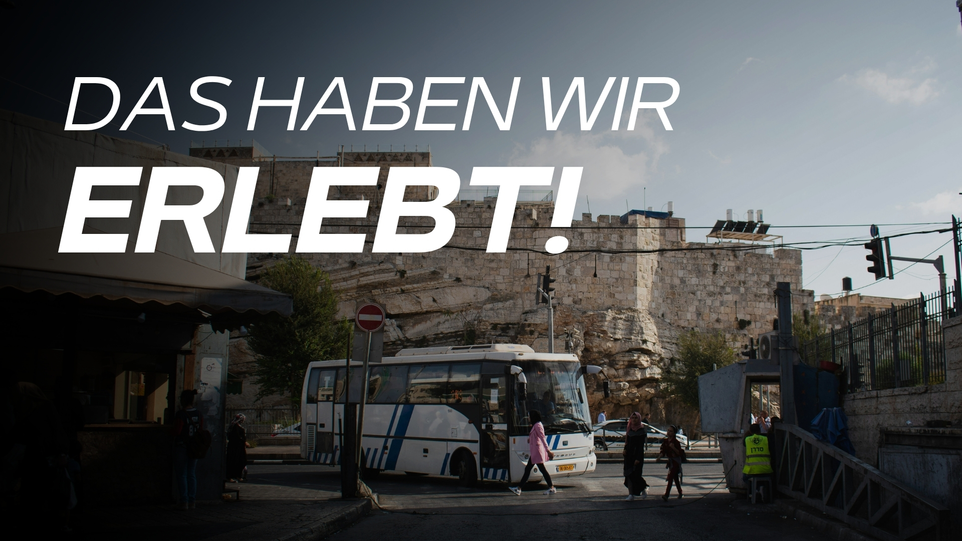 Israel Sunday: Abseits der Medien: Was wir in Israel und dem Westjordanland erleben | Lukas Gutmann