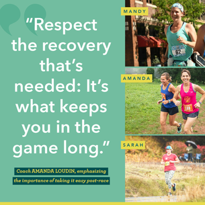 Your Race Is over: Now What?