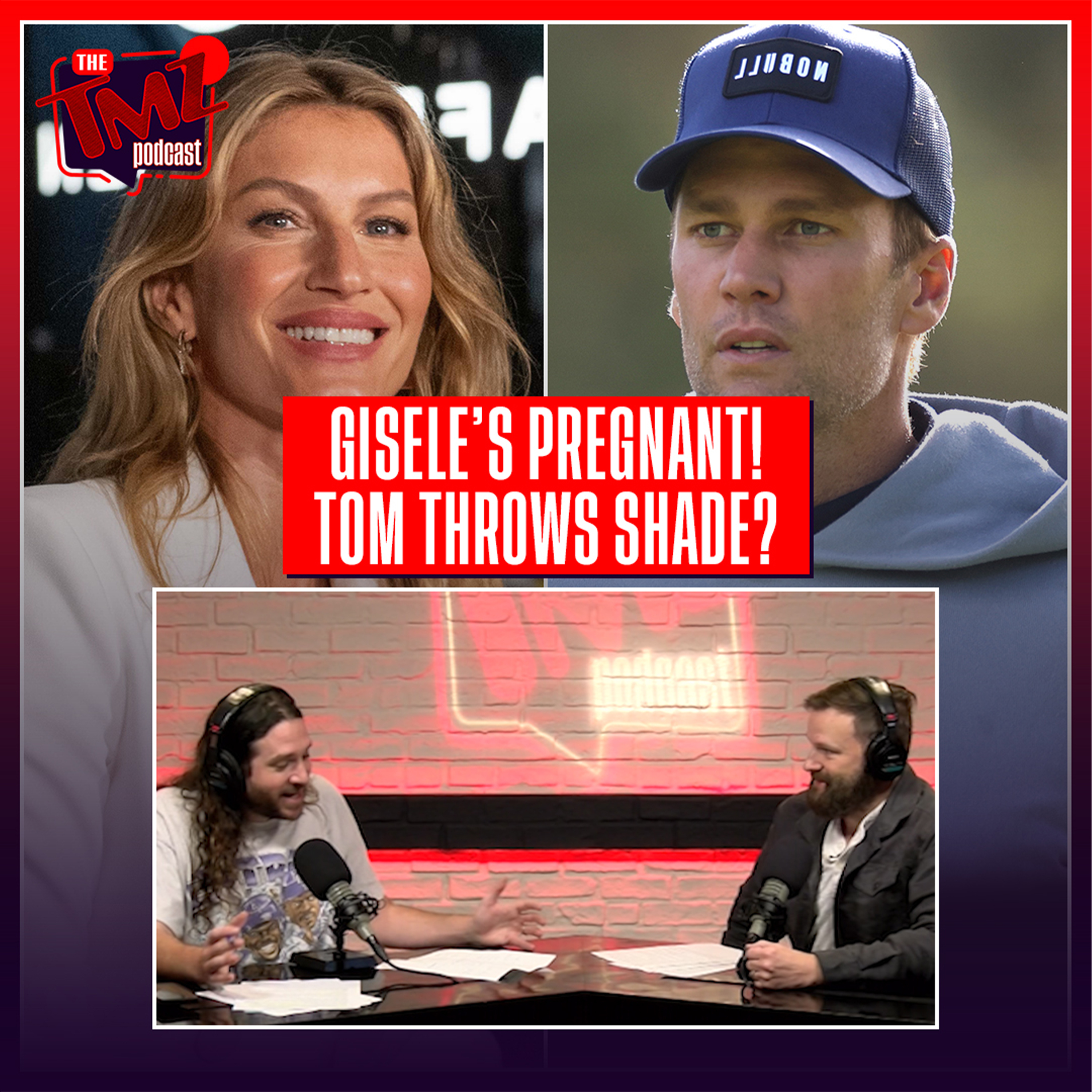 Gisele Bundchen's Pregnant & Tom Brady's Throwing Shade!