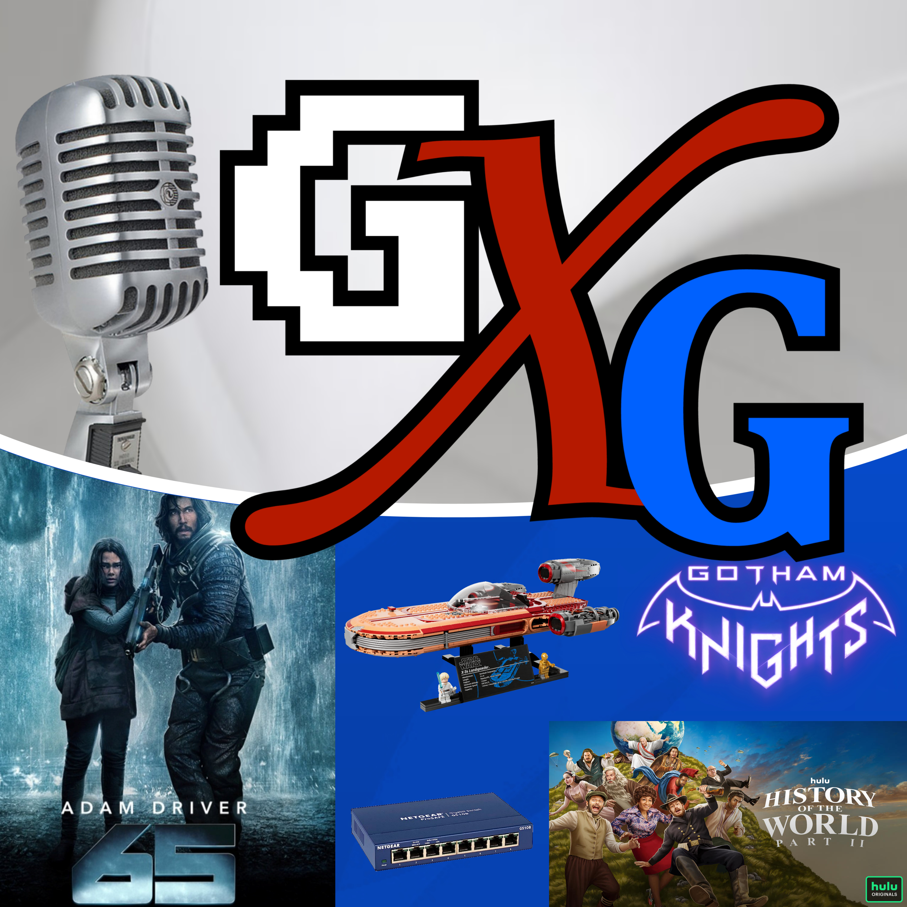 65, LEGO Landspeeder, & Gotham Knights episode artwork