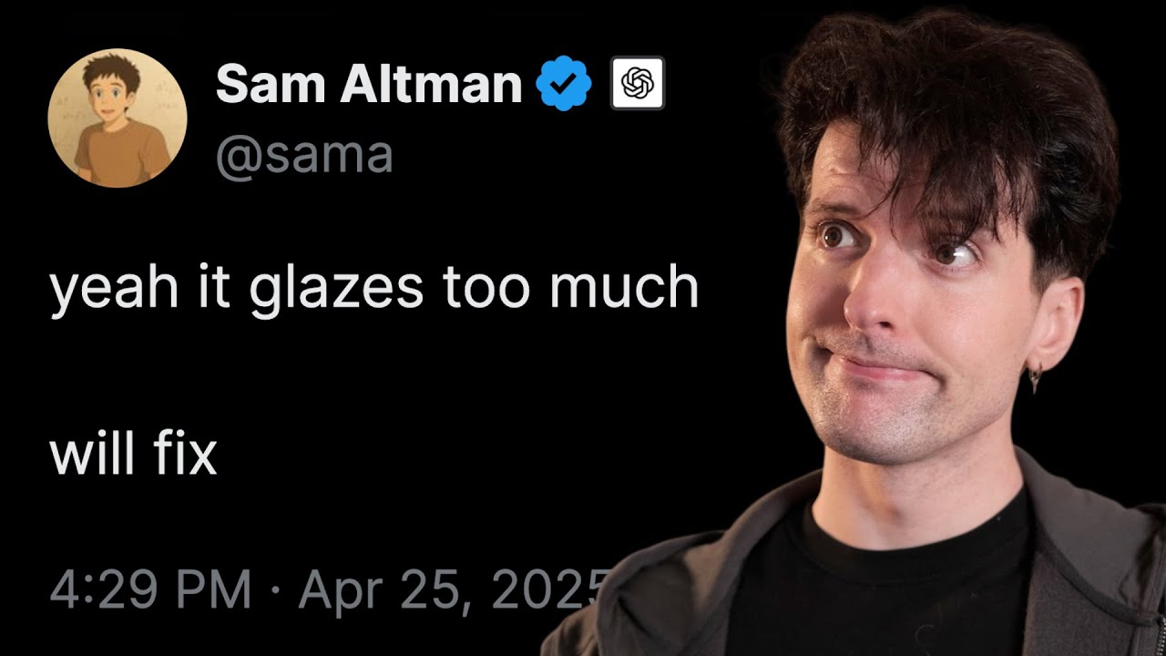 GlazeGPT got rolled back (4o update gone wrong) | Theo - t3․gg