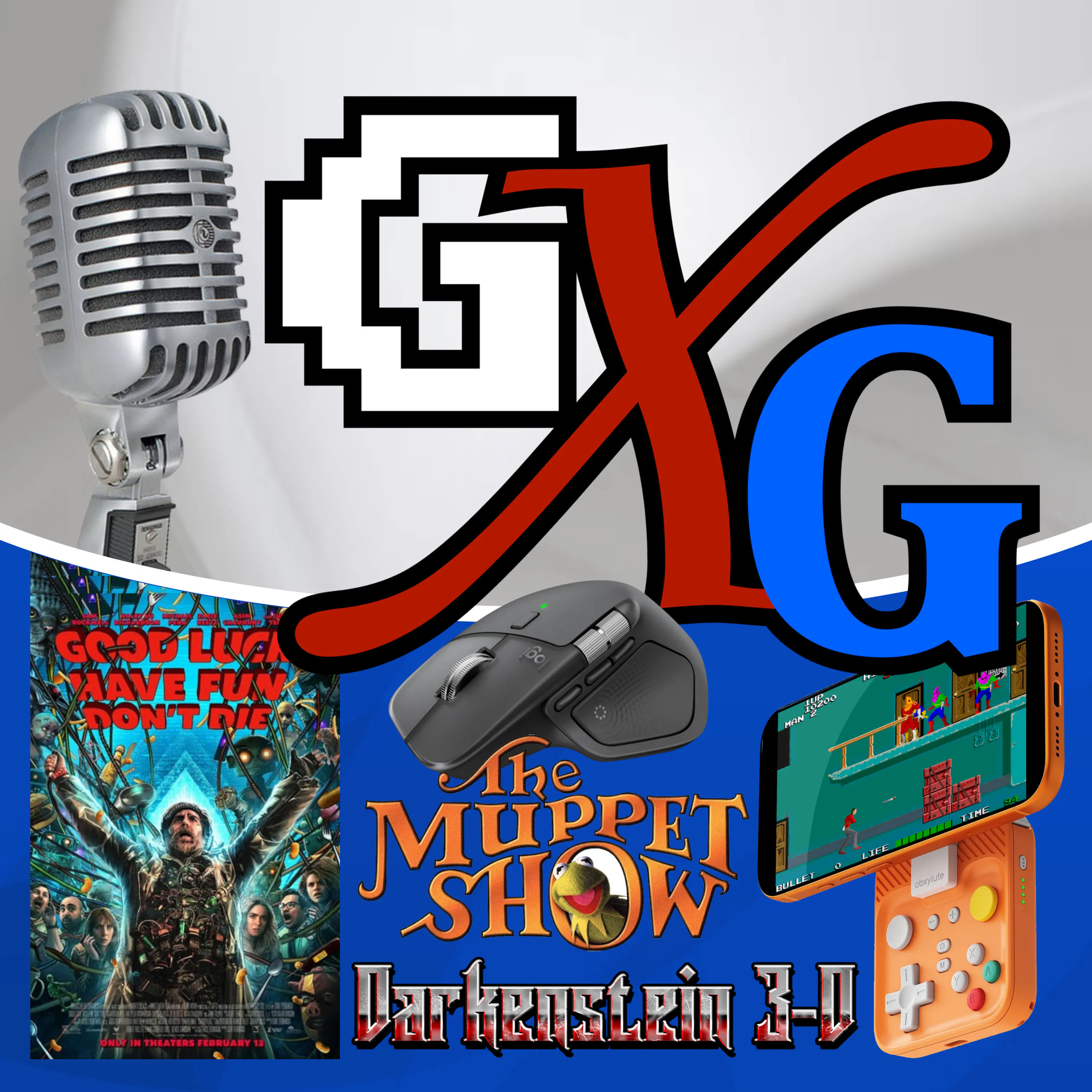 Muppet Show, Darkenstein 3D, & Logitech MX Master 4 episode artwork