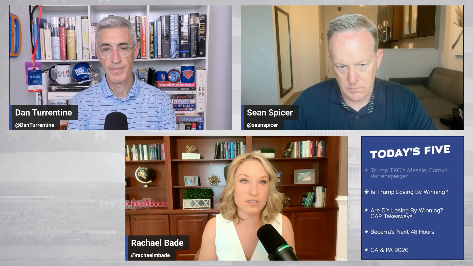 Trump CRUSHES Massie and Cornyn, Dem’s blinding fury - Wednesday, May 20