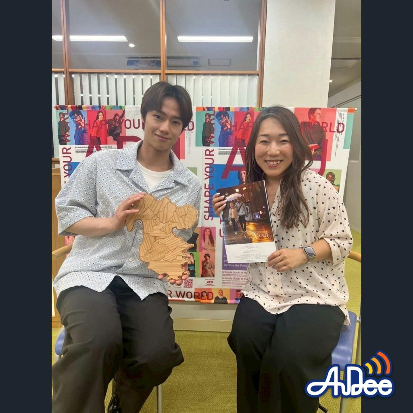 APU舞台の短編映画主演・夏生大湖さん登場! APU舞台の短編映画主演・夏生大湖さん登場!