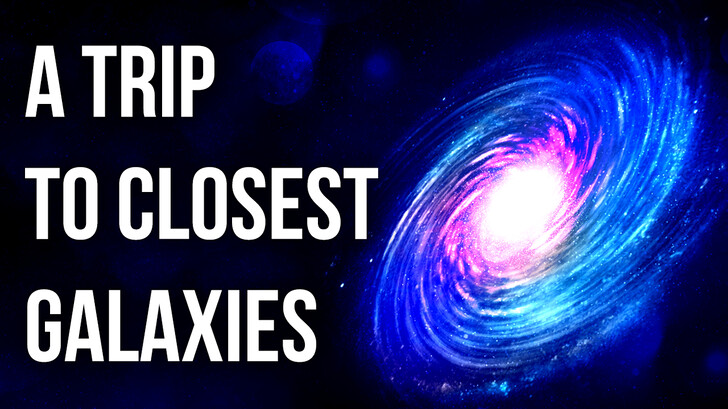 Hyperspace Tour of The Galactic Neighborhood