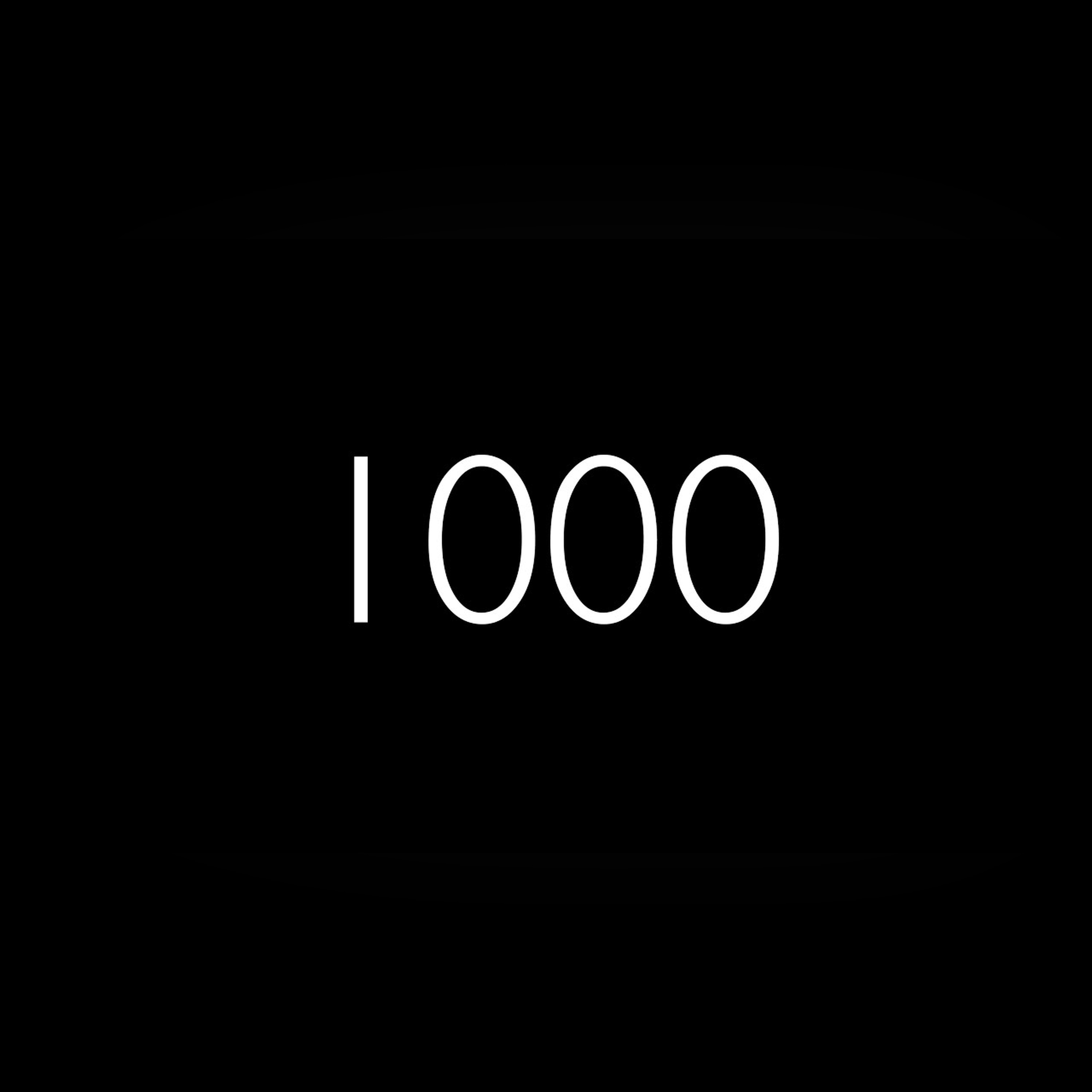 1000 episode artwork