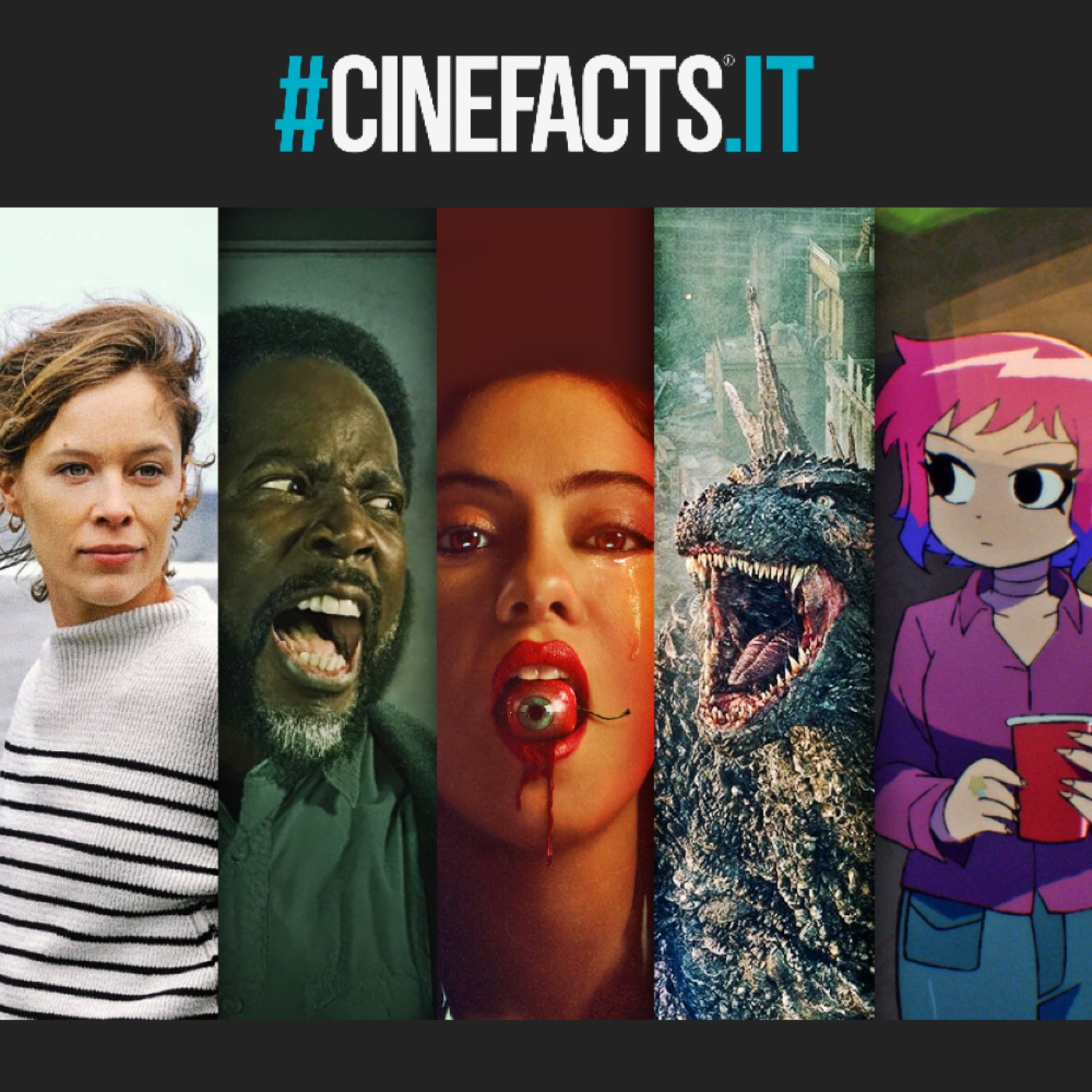 #220 Godzilla Minus One, Scott Pilgrim, Il cielo brucia, From, Al nuovo gusto di ciliegia