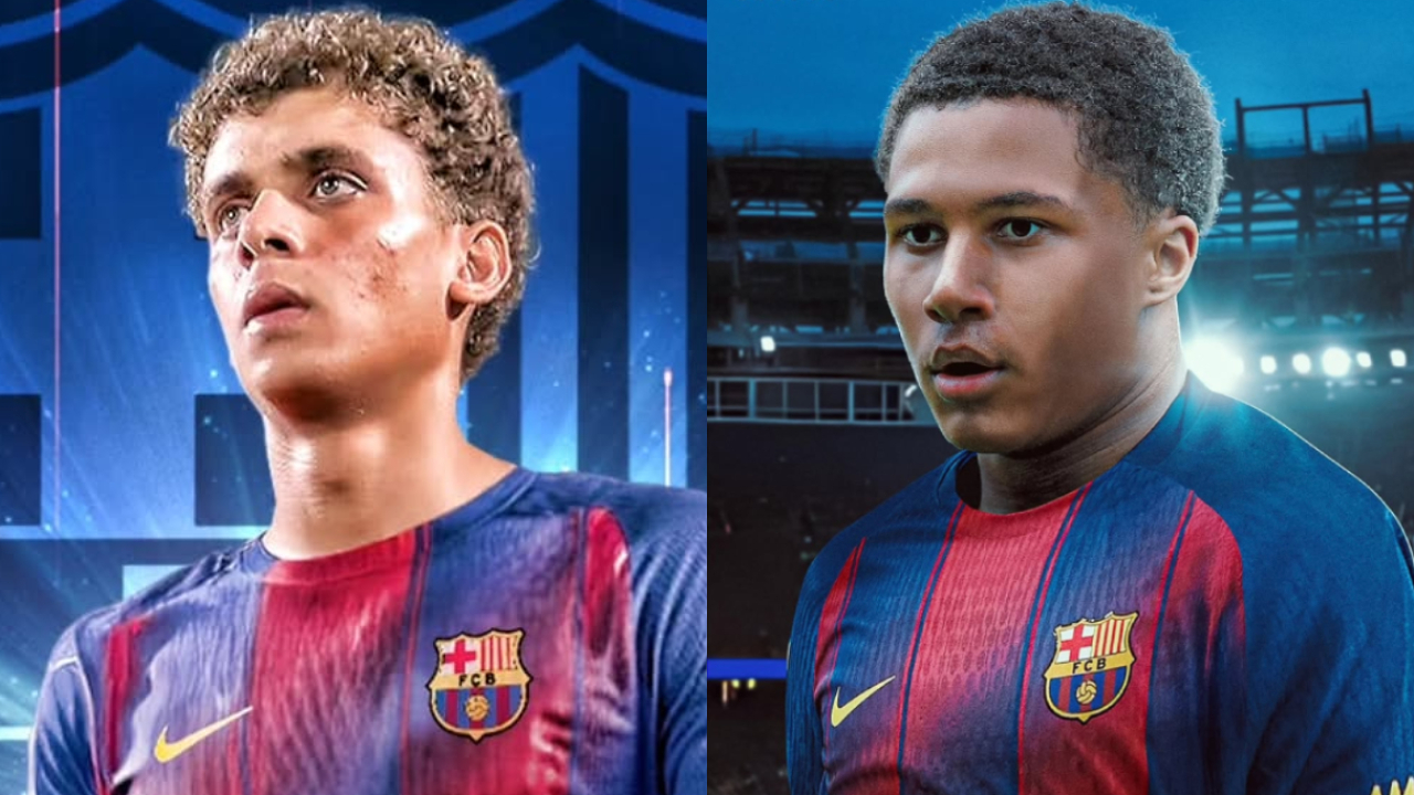 Barcelona RAID For Young Stars Hamza Abdelkarim & Ajay Tavares 🇪🇬✖🏴󠁧󠁢󠁥󠁮󠁧󠁿 🚨