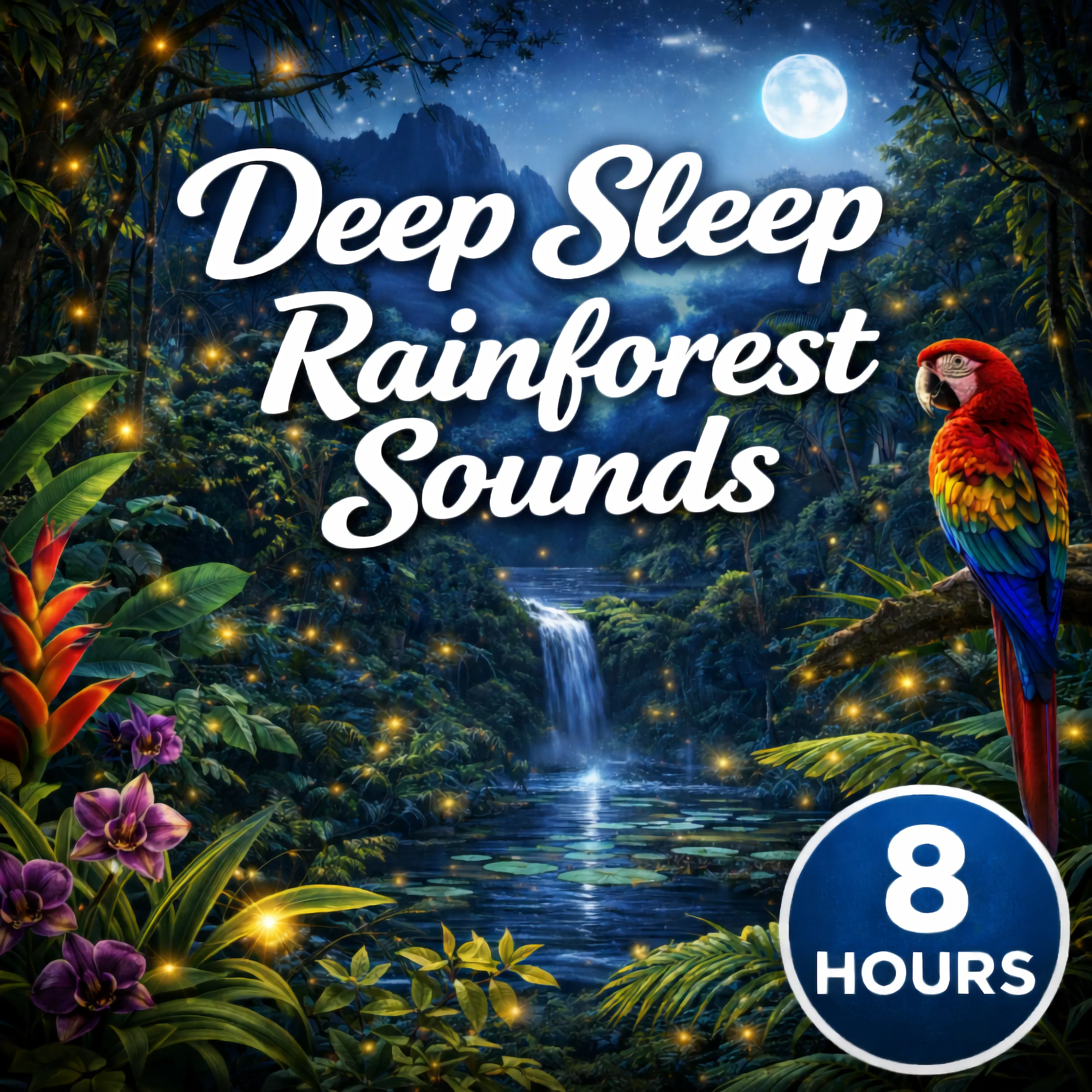 Still Tropical Night Rain