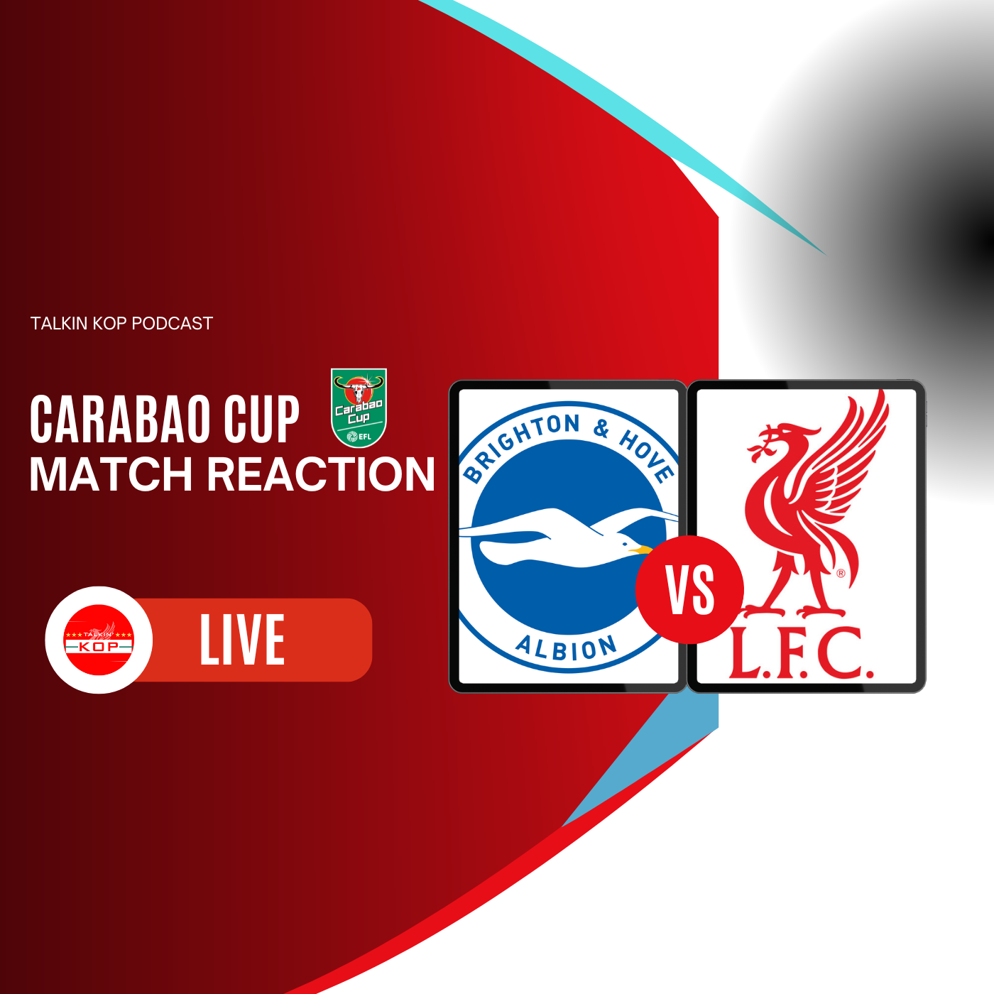 Carabao Cup Reaction | Brighton 2 Liverpool 3 episode artwork