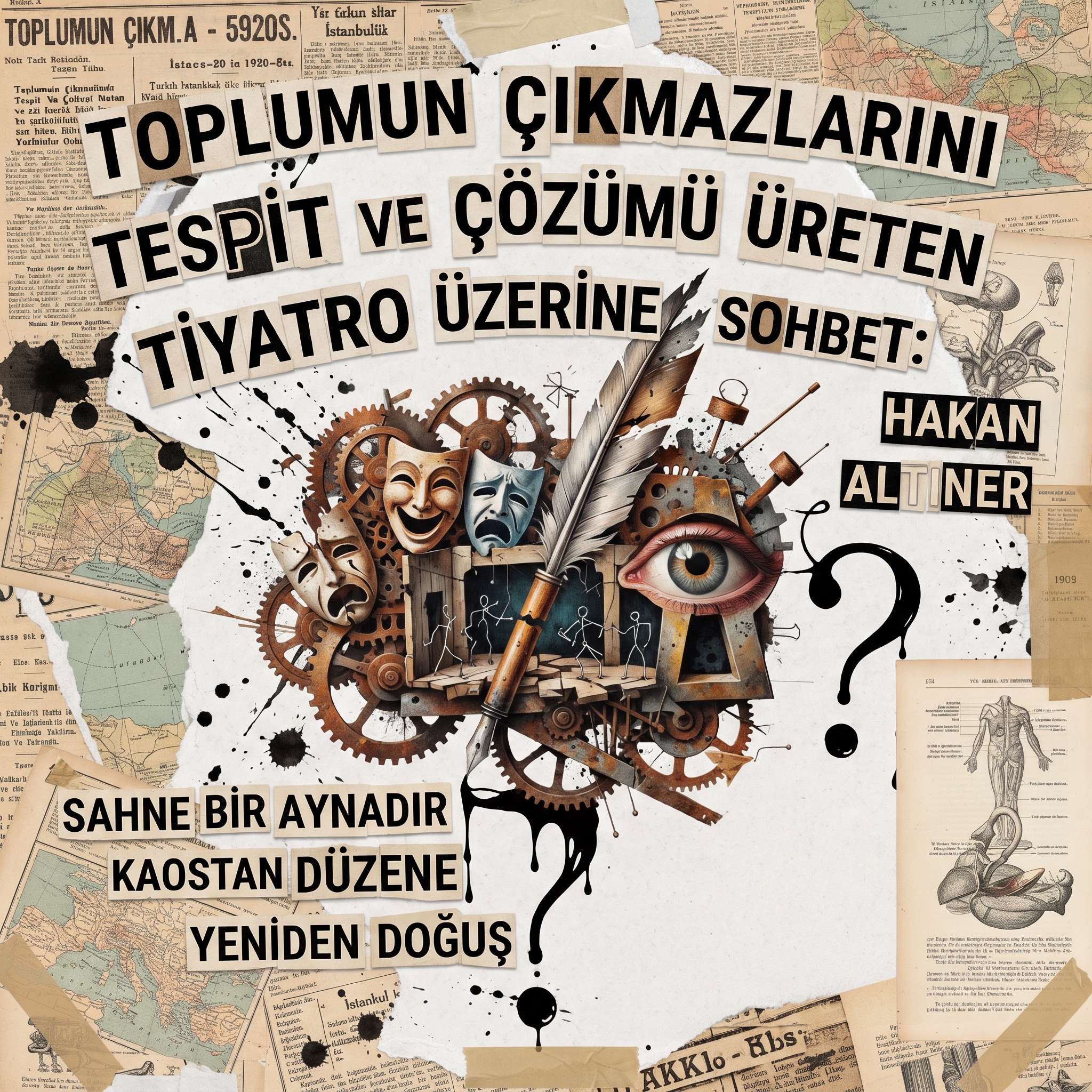 Toplumun Çıkmazlarını Tespit Ve Çözümü Üreten Tiyatro Üzerine Sohbet: Hakan Altıner episode artwork