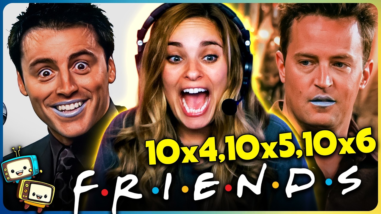 FRIENDS (2003) Season 10 Episodes 10x4, 10x5, & 10x6 Reaction! | First Time Watch! episode artwork