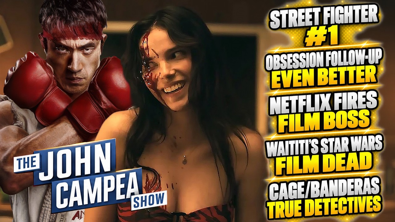 Street Fighter Tops Box Office, Obsession Follow-Up Even Better - The John Campea Show episode artwork