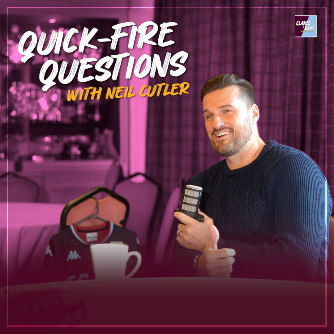 15 QUICK-FIRE QUESTIONS WITH FORMER VILLA COACH NEIL CUTLER