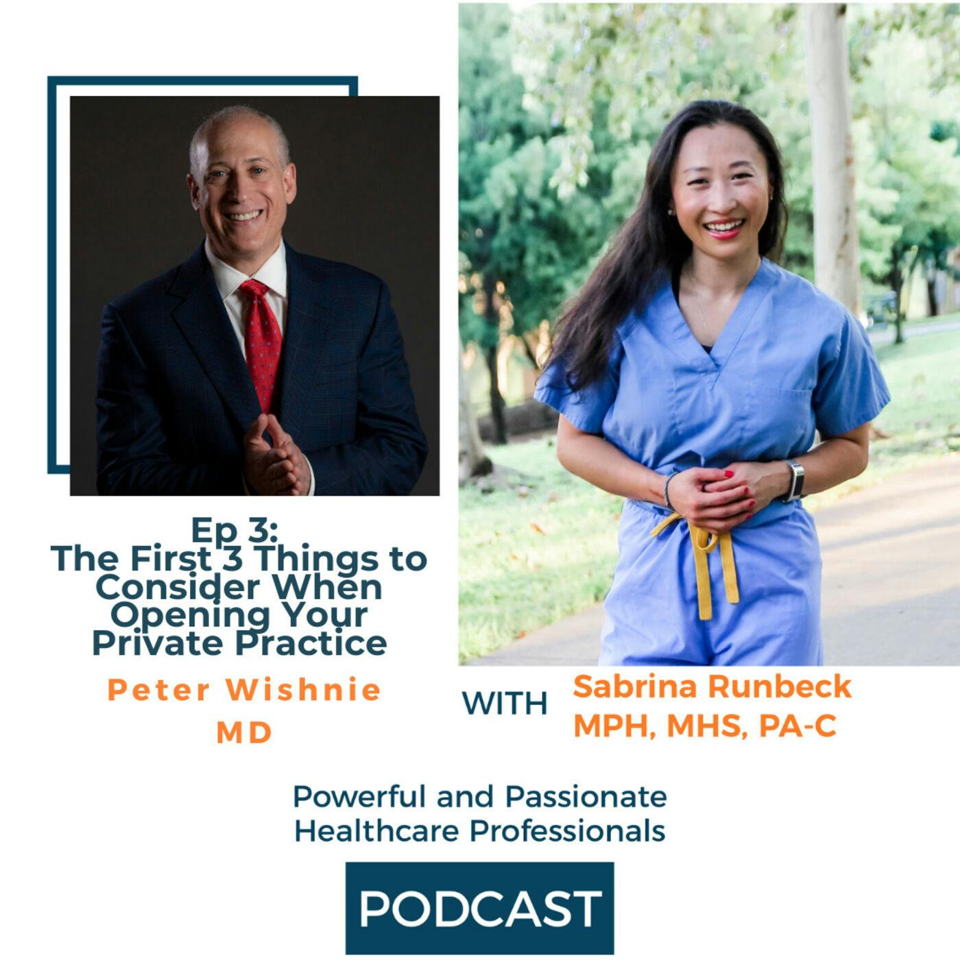 Ep 3 – 3 Crucial Steps to Kick Start a New Healthpreneur Venture with Dr. Peter Wishnie