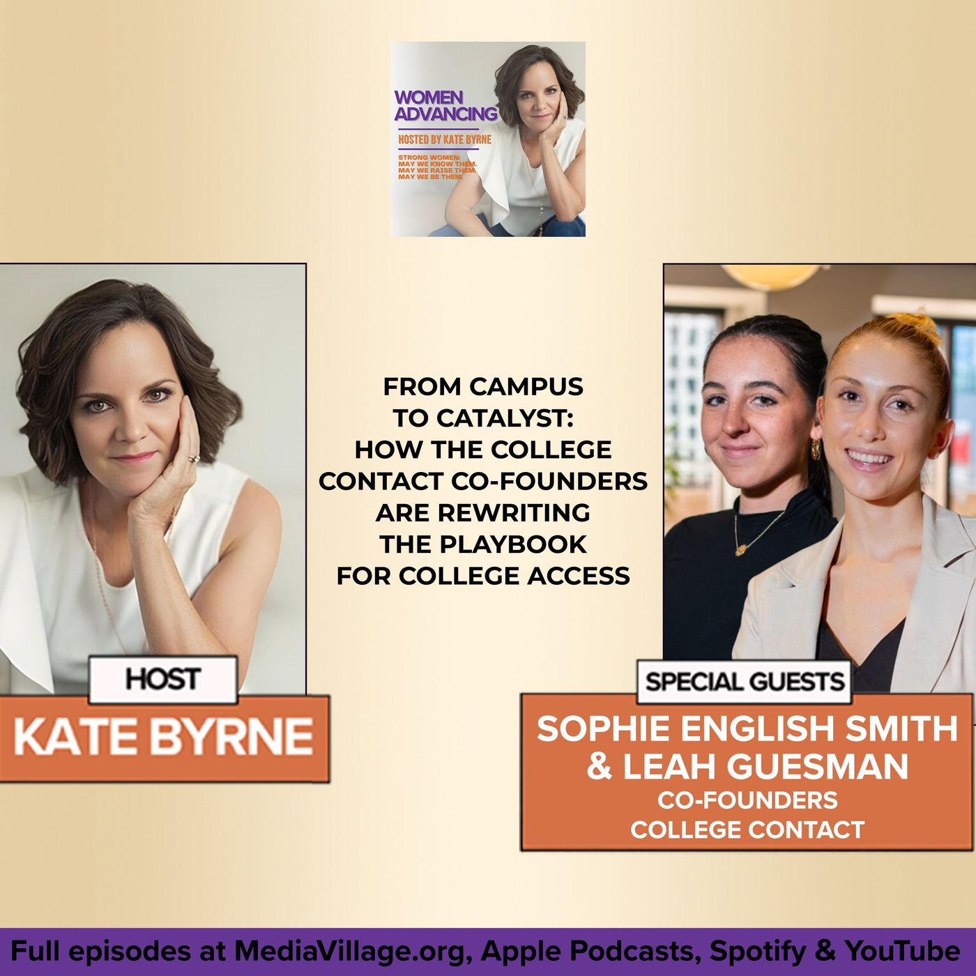 From Campus To Catalyst: How College Contact Co-Founders Sophie English Smith And Leah Guesman Are Rewriting The Playbook For College Access episode artwork
