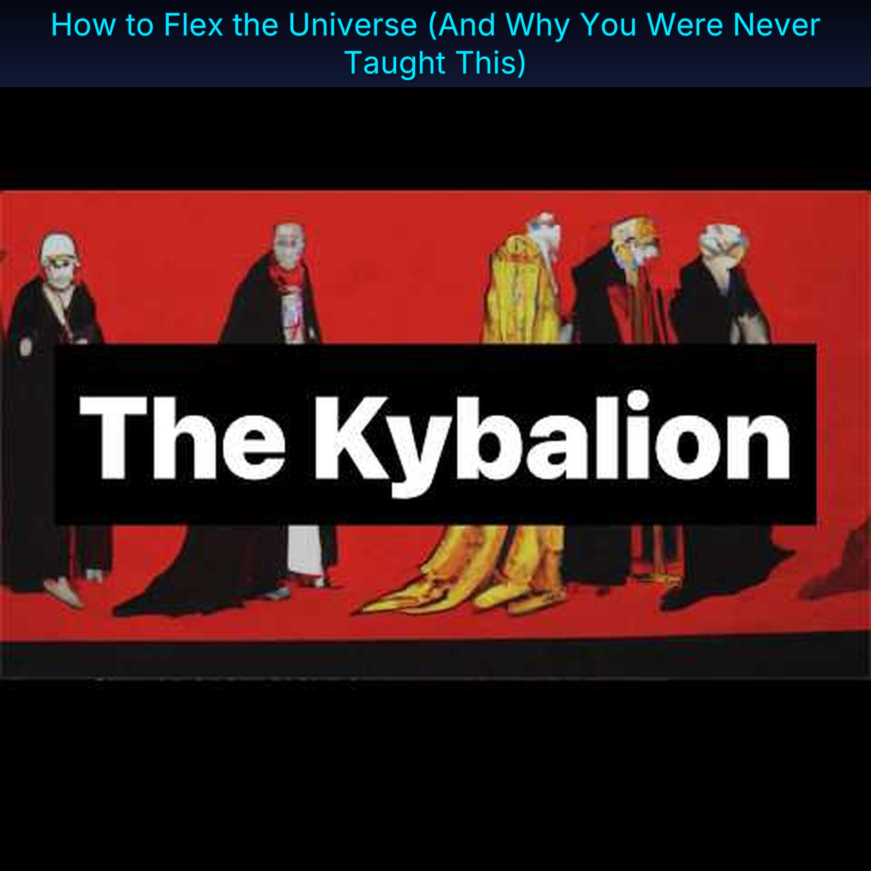 How to Flex the Universe (And Why You Were Never Taught This)