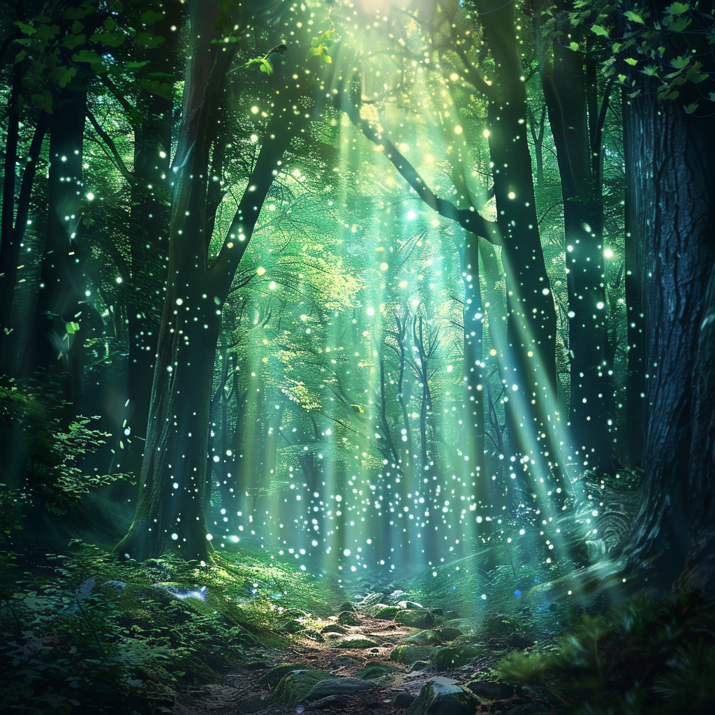 528 Hz With Forest Sounds Can Transport You To A Place Of Serenity And Growth, Enhancing The DNA Repair And Transformation