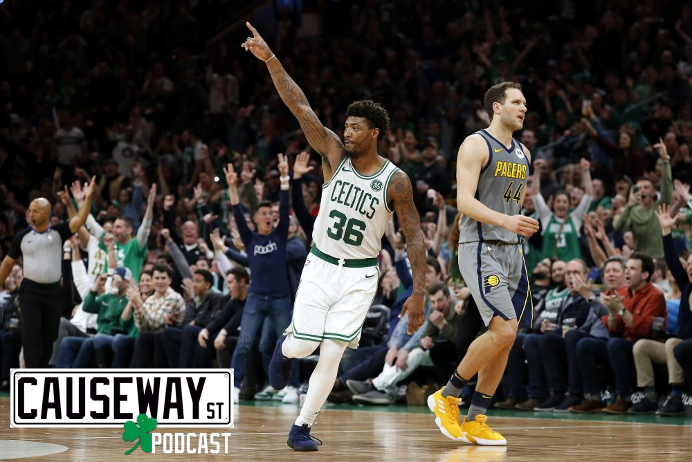 165: No Marcus Smart, Celtics doomed + Playoff Kyrie Irving episode artwork