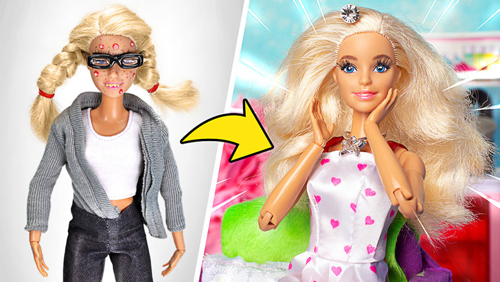 Total Doll Makeover! Miniature DIY Ideas And Transformations