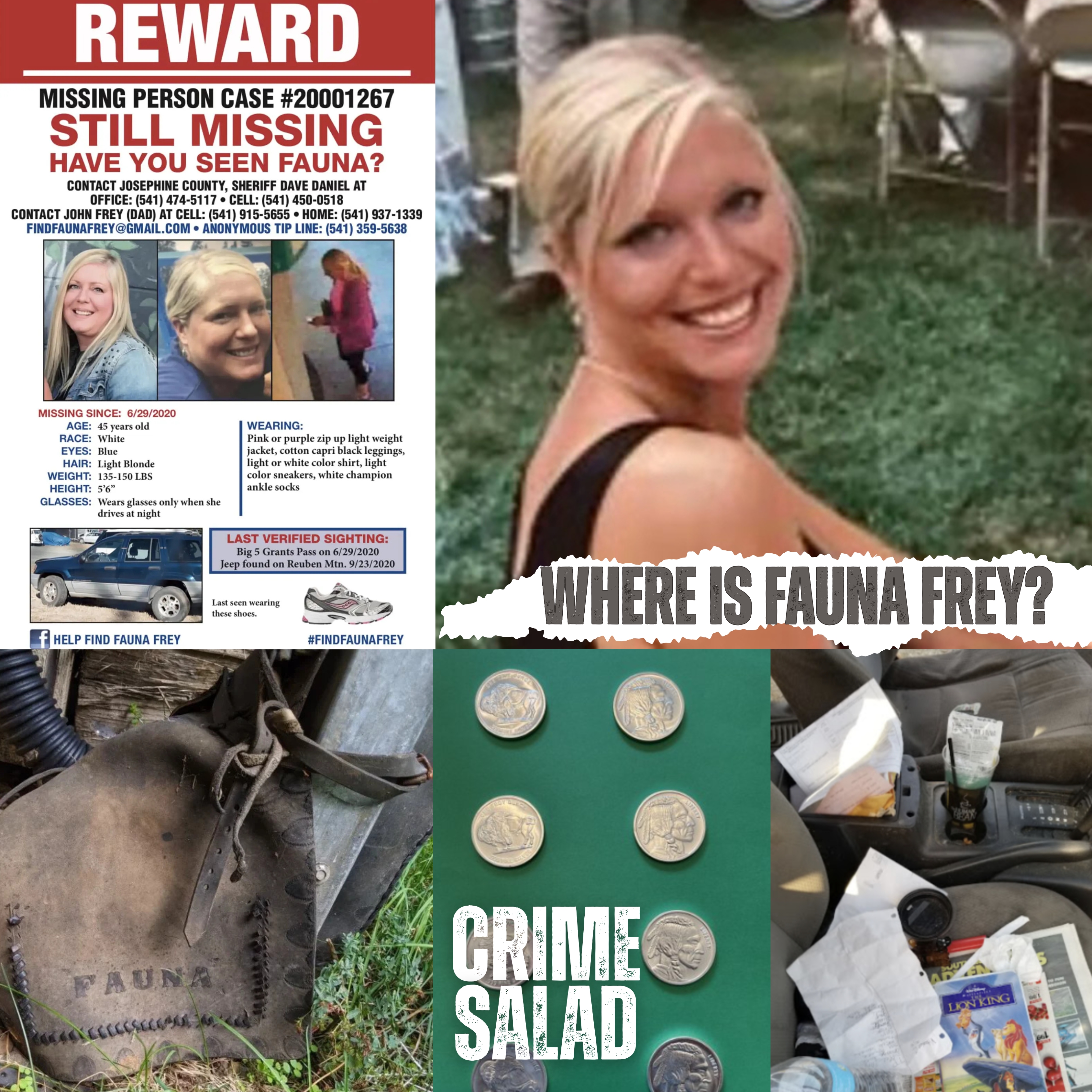 Where is Fauna Frey? Missing in Southern Oregon | Josephine County