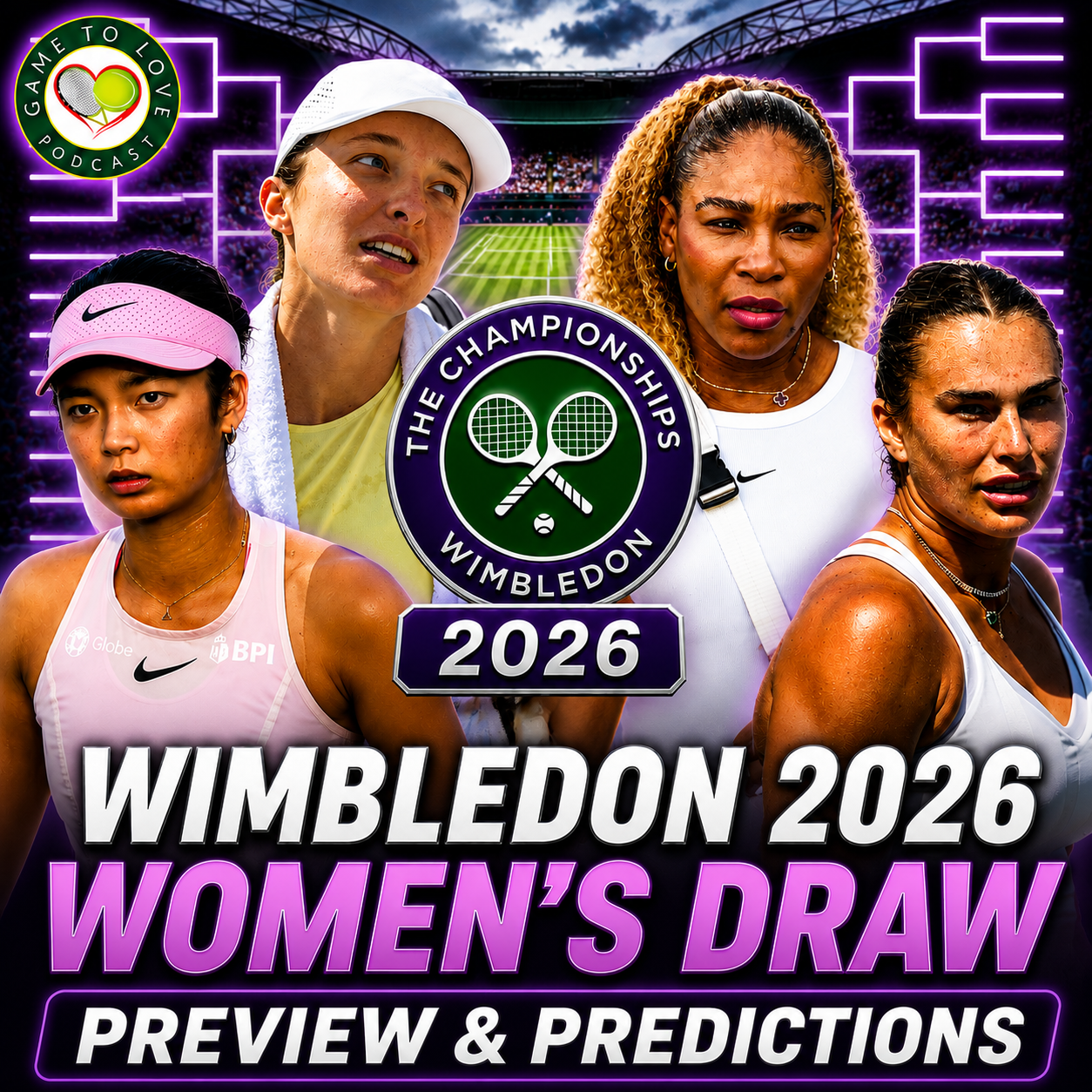 Can Serena Shock the World? 😲 | Wimbledon 2026 Women's Draw Preview & Predictions episode artwork