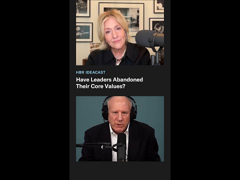 Have Leaders Abandoned Their Core Values?