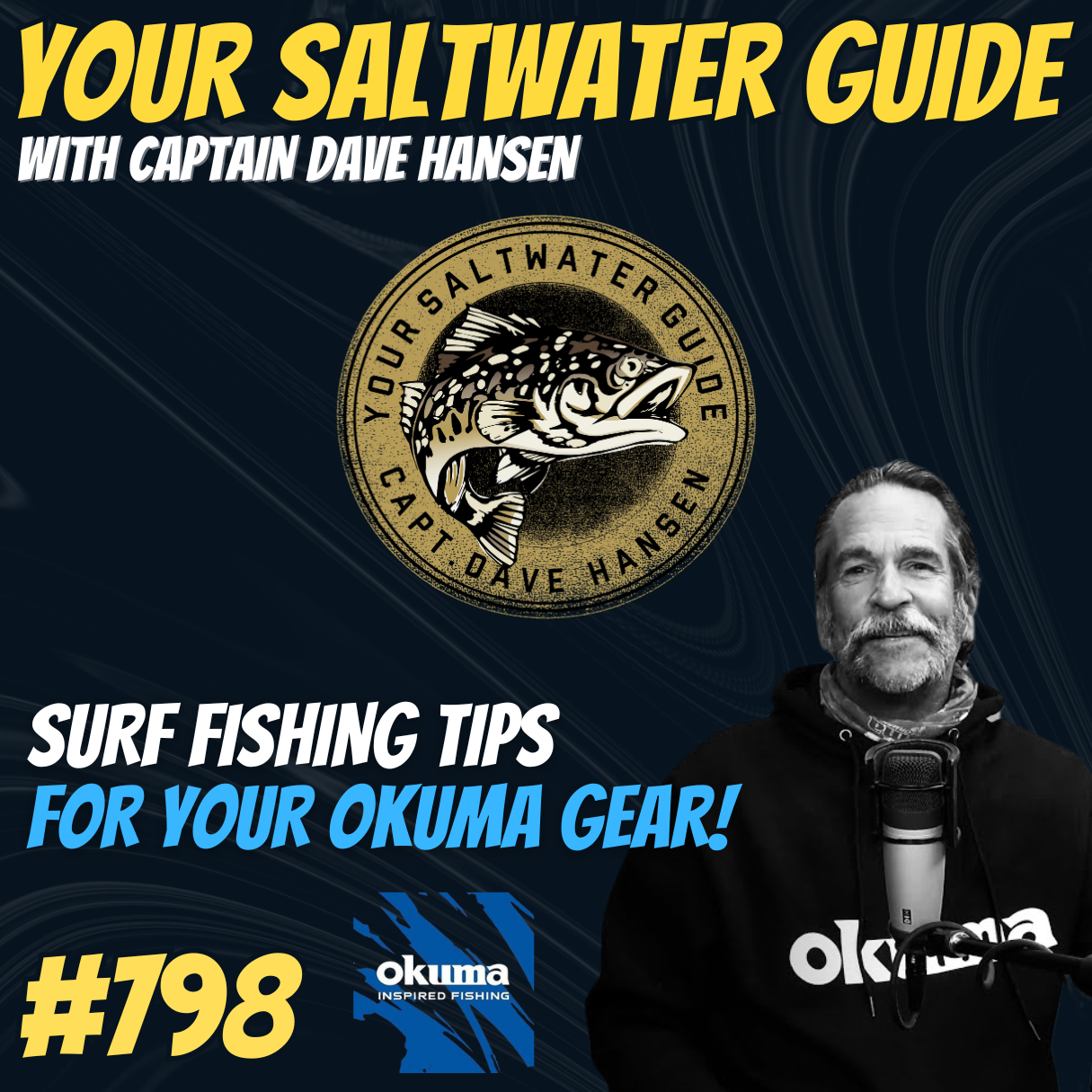 Surf Fishing Tips for Okuma Gear! #798