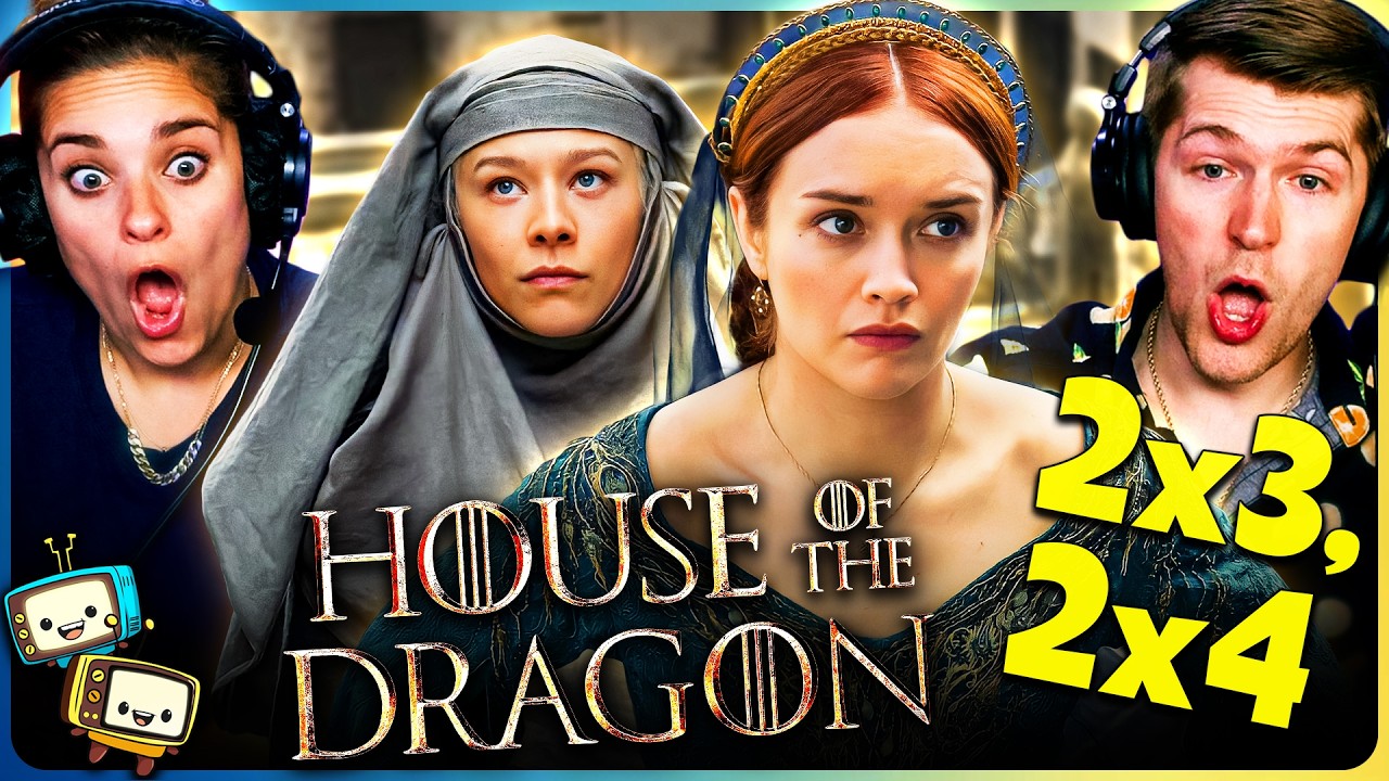 HOUSE OF THE DRAGON 2x3 & 2x4 Reaction! | Game of Thrones | Matt Smith | Emma D'Arcy | Olivia Cooke episode artwork