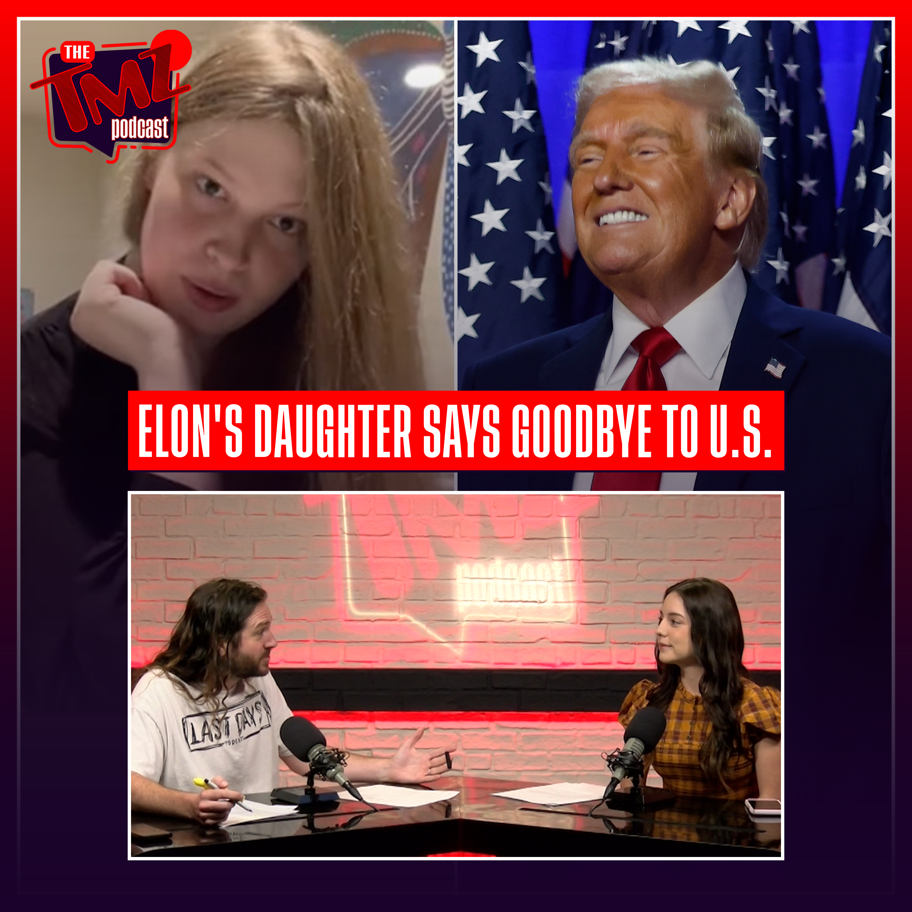 Elon Musk's Daughter Leaving U.S. After Trump Win