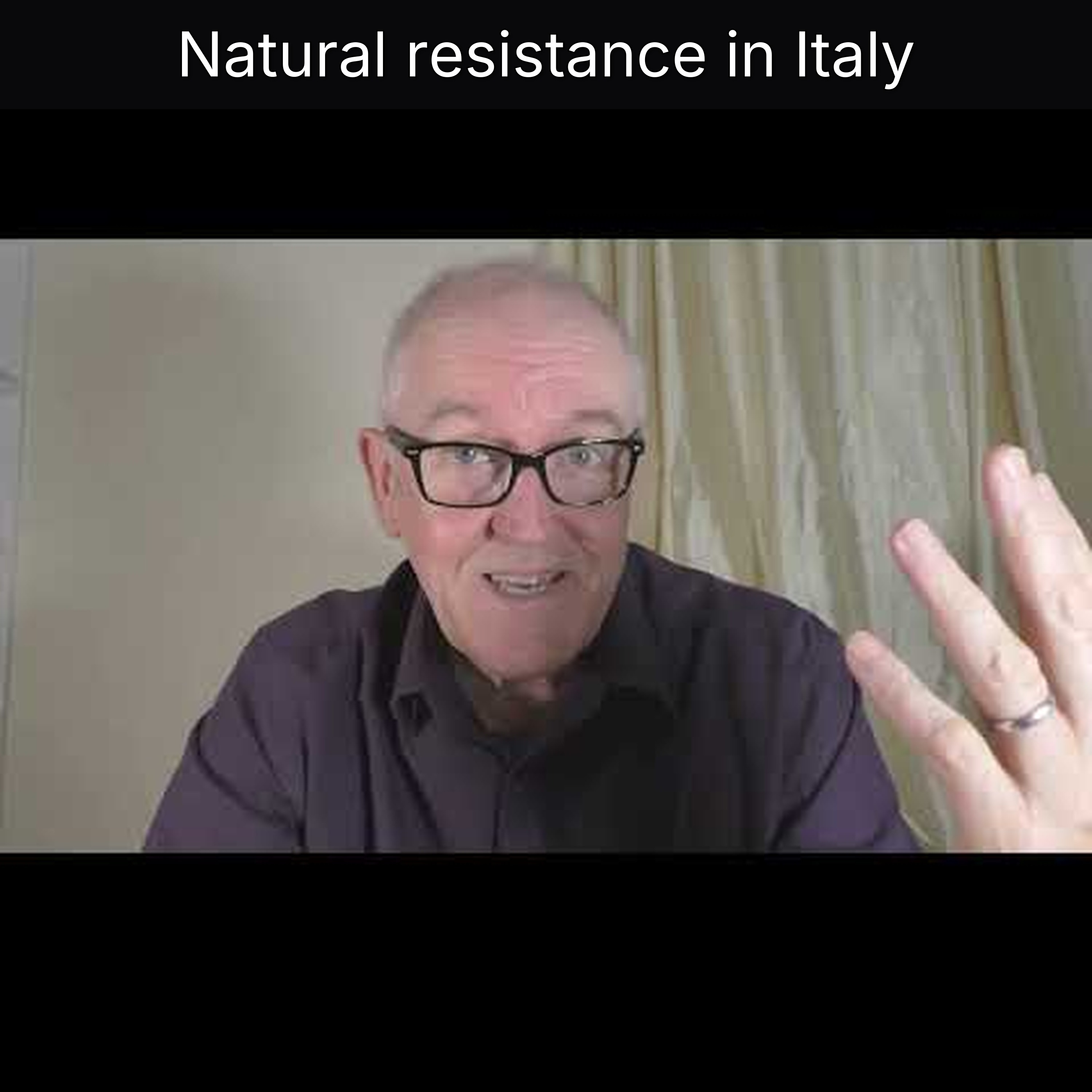 Natural resistance in Italy