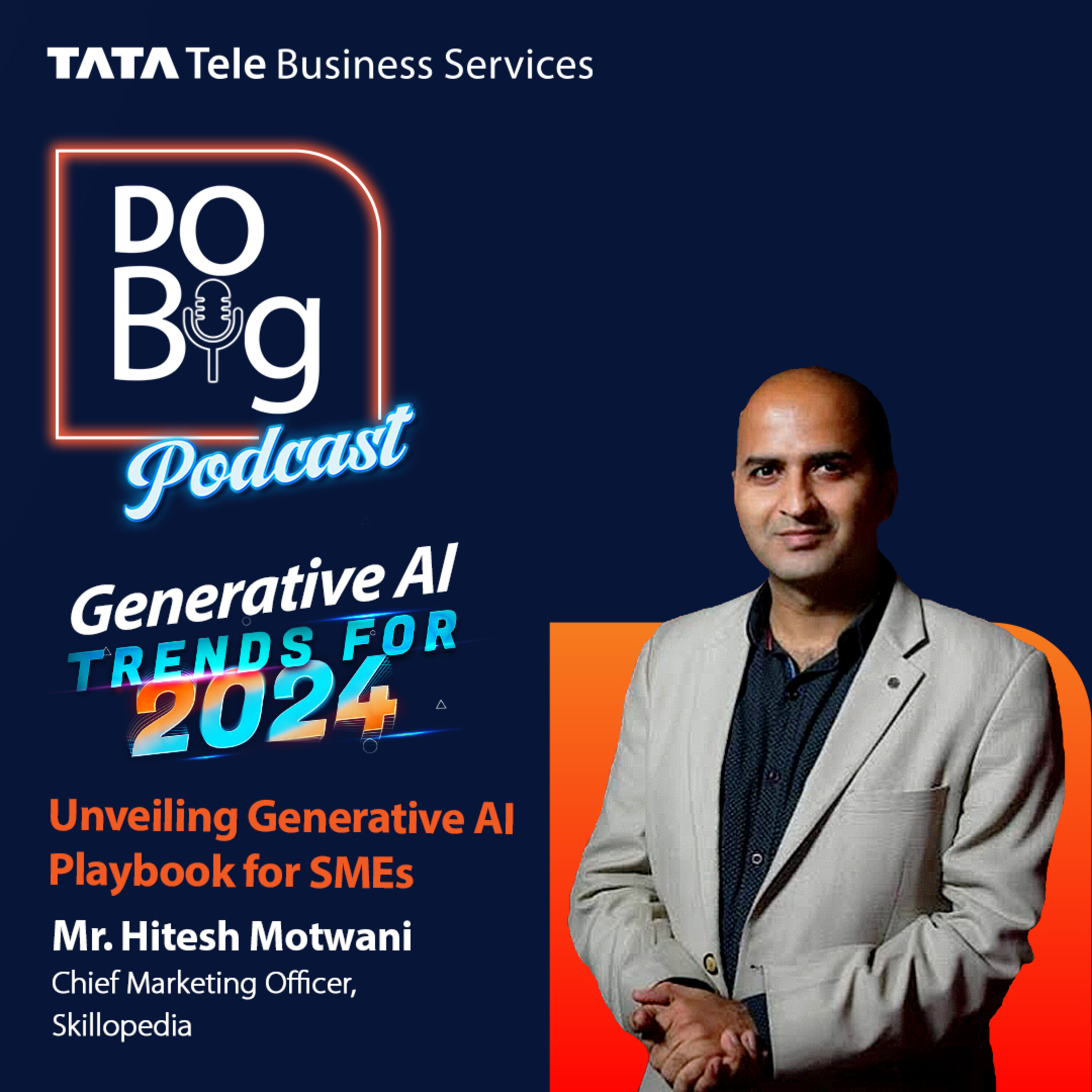 Ep 5- Unveiling Generative AI Playbook for SMEs ft. Hitesh Motwani episode artwork