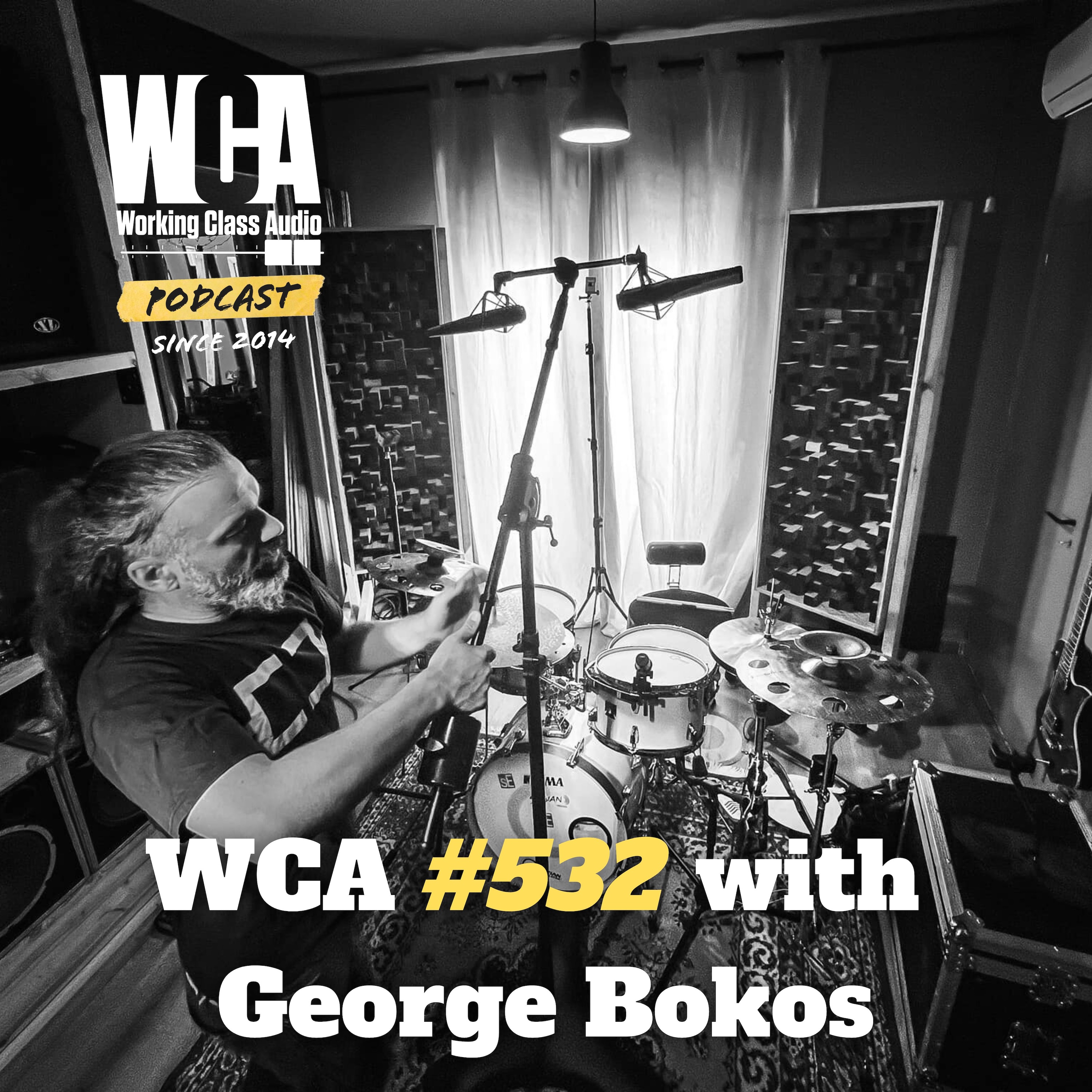 WCA #532 with George Bokos –Studios In Athens, Nap Time, Working With Remote Clients, and Sunlight Over Isolation