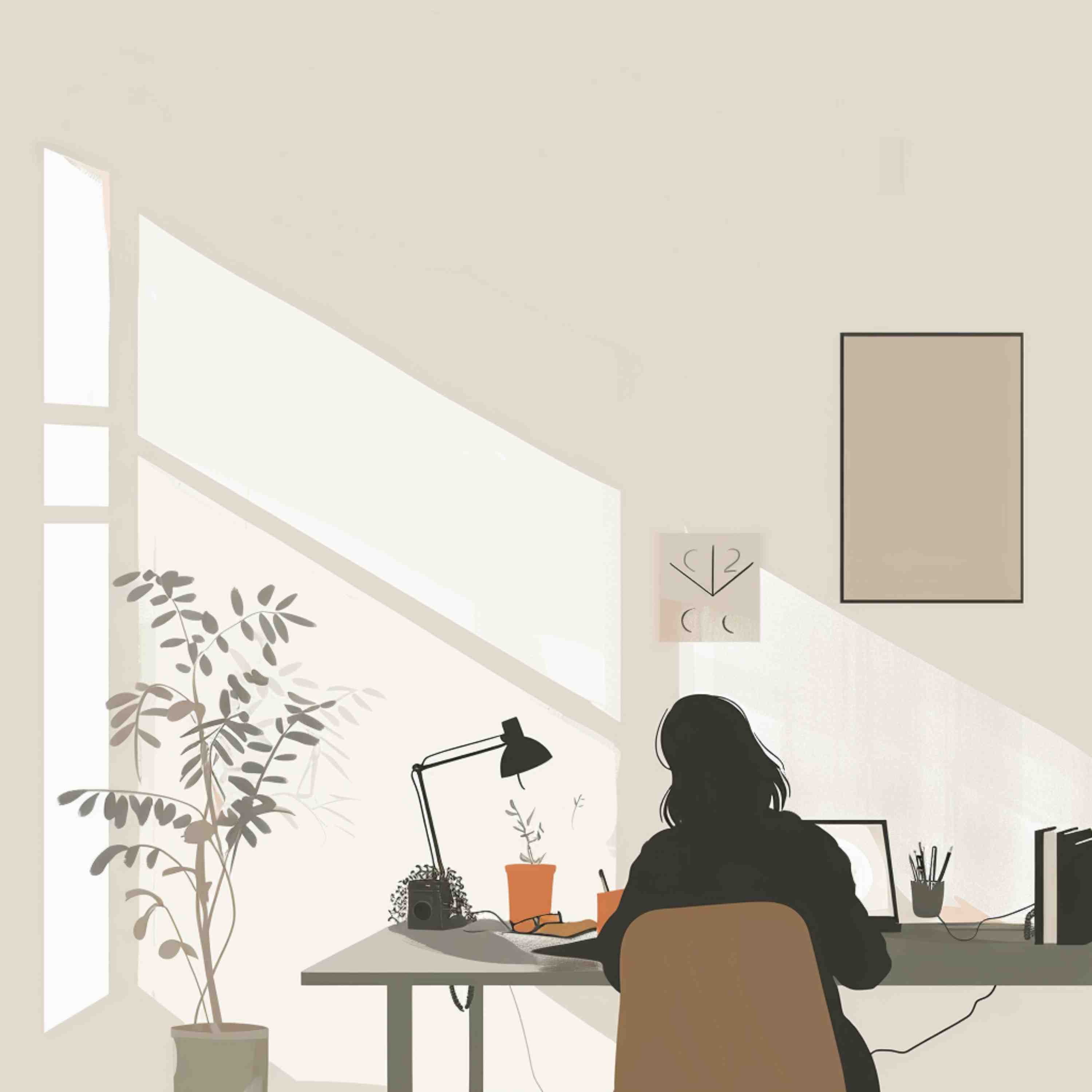 5 Hacks to Improve Your Home Office Productivity by Elizabeth Plumb with Money Mini Blog