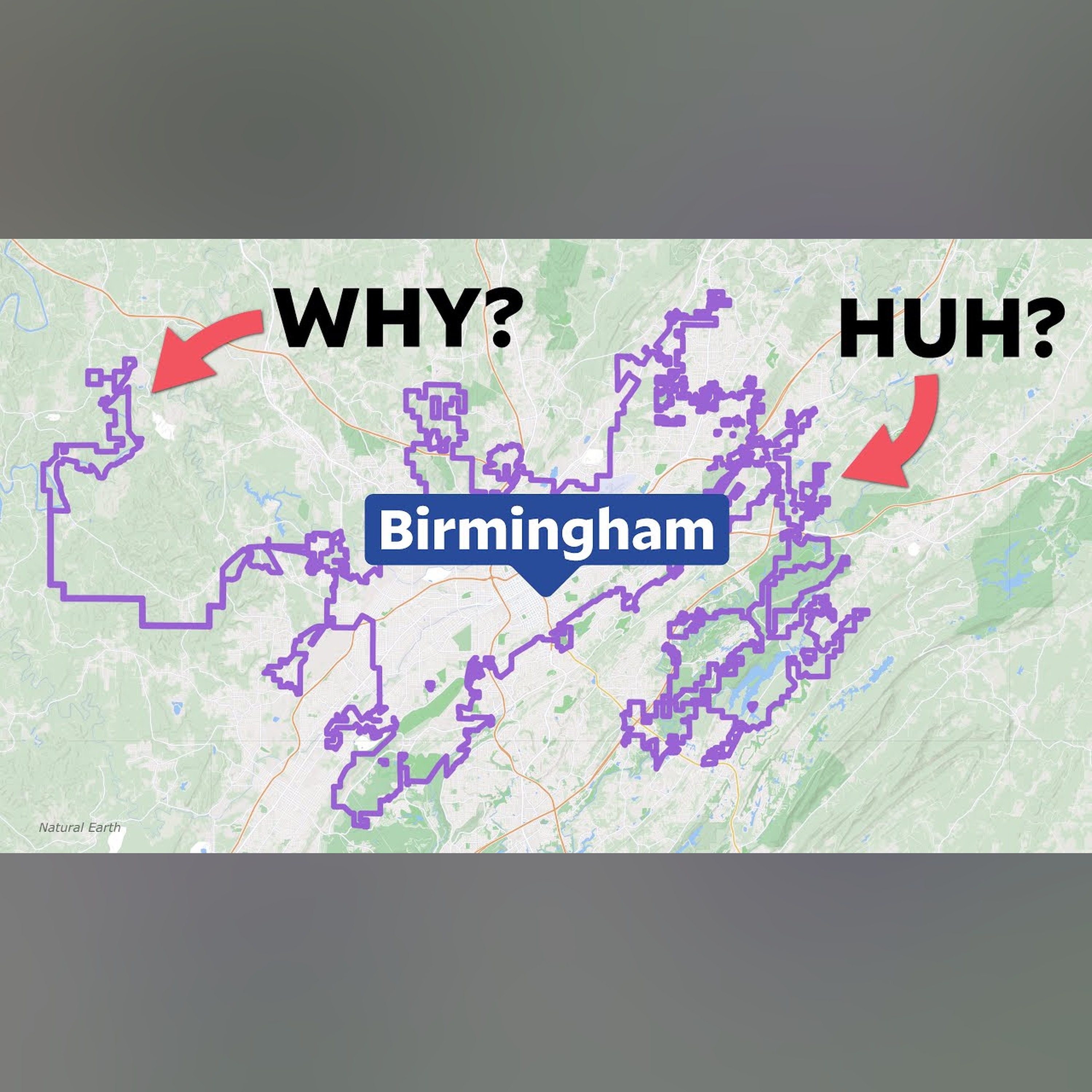 Why Are City Boundaries So Weird? episode artwork
