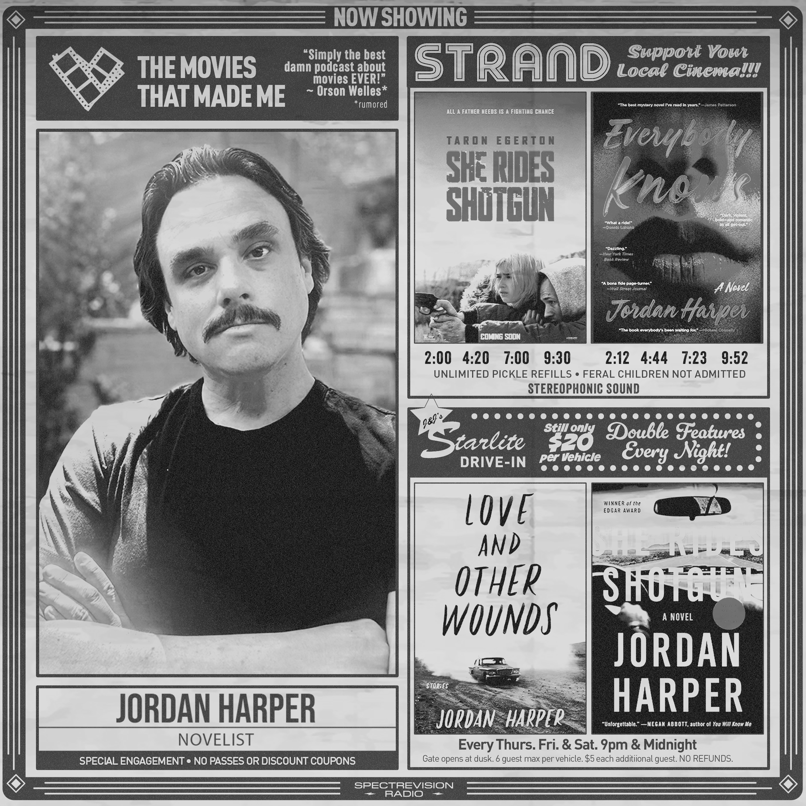 SHE RIDES SHOTGUN novelist Jordan Harper