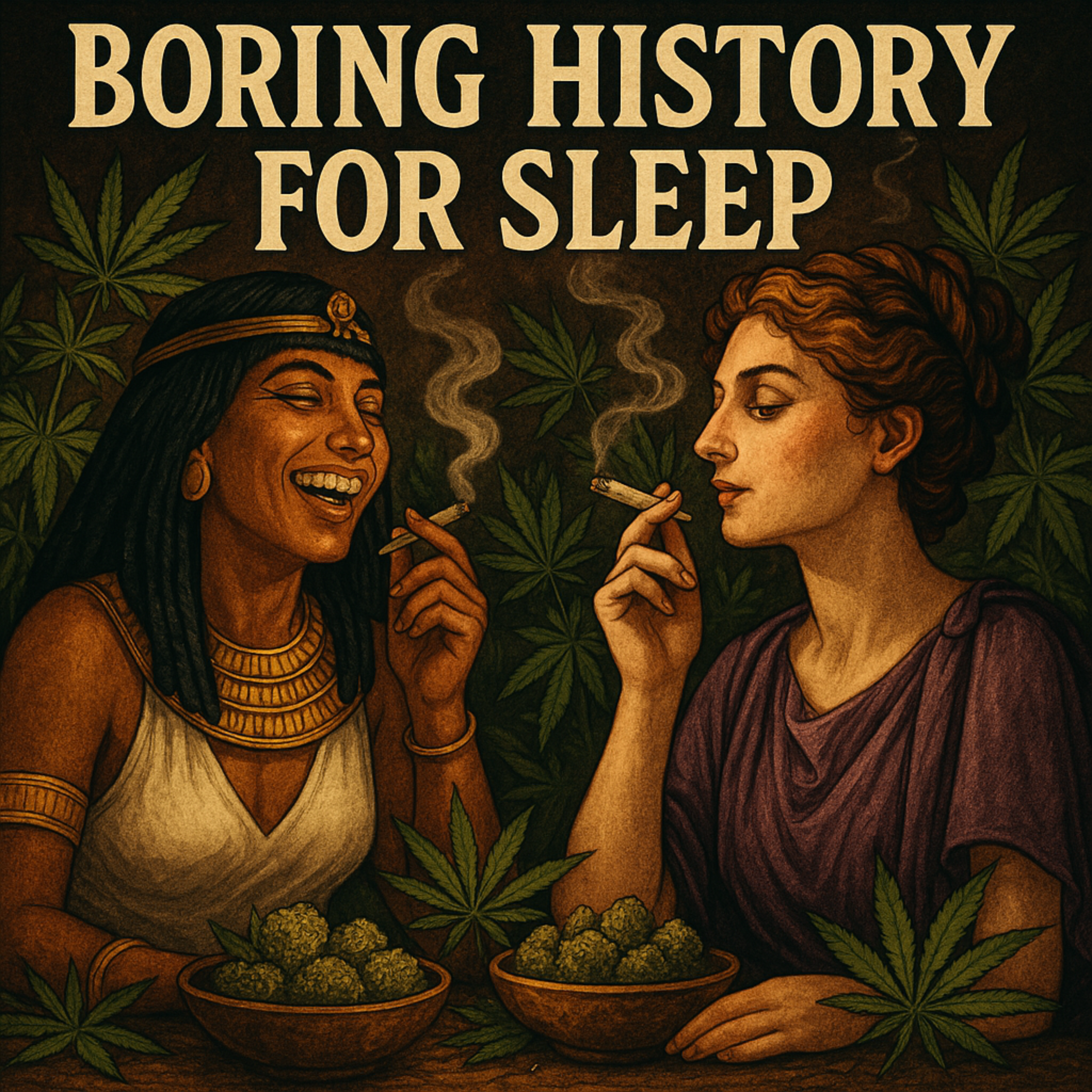 When Did People Start Smoking Weed and more | Boring History For Sleep