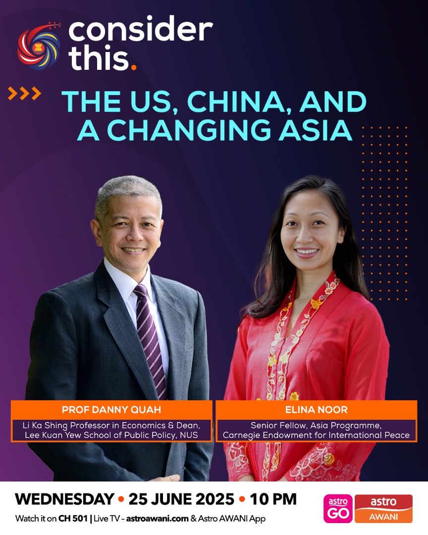 Consider This: The US, China, and a Changing Asia