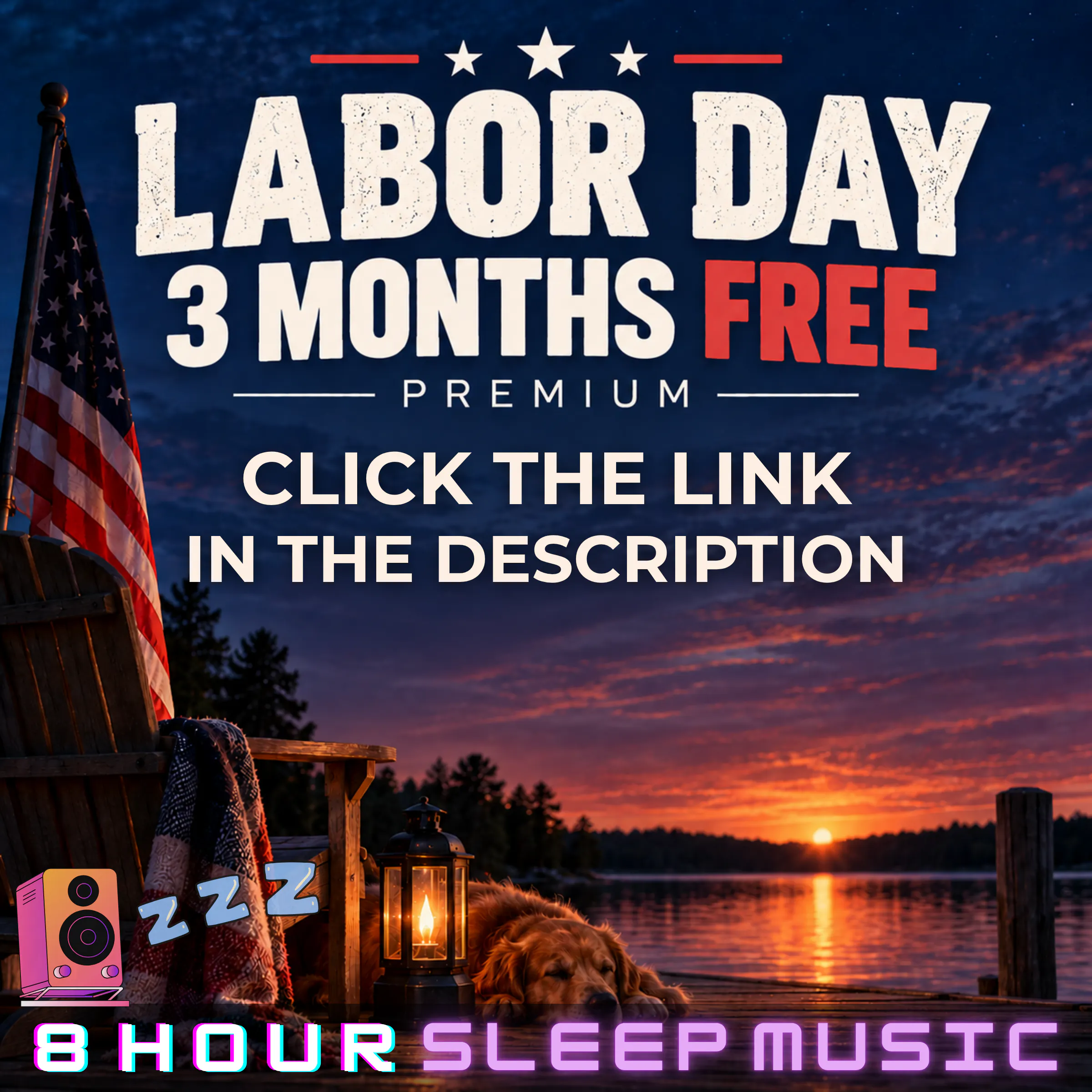 🇺🇸 LABOR DAY PROMO 🎉 Get 3 Months of Premium FREE! No Ads 🚫 Zero Loading Time ⏱️ Use Code "LABORDAY". Start Listening Tonight! 💤
