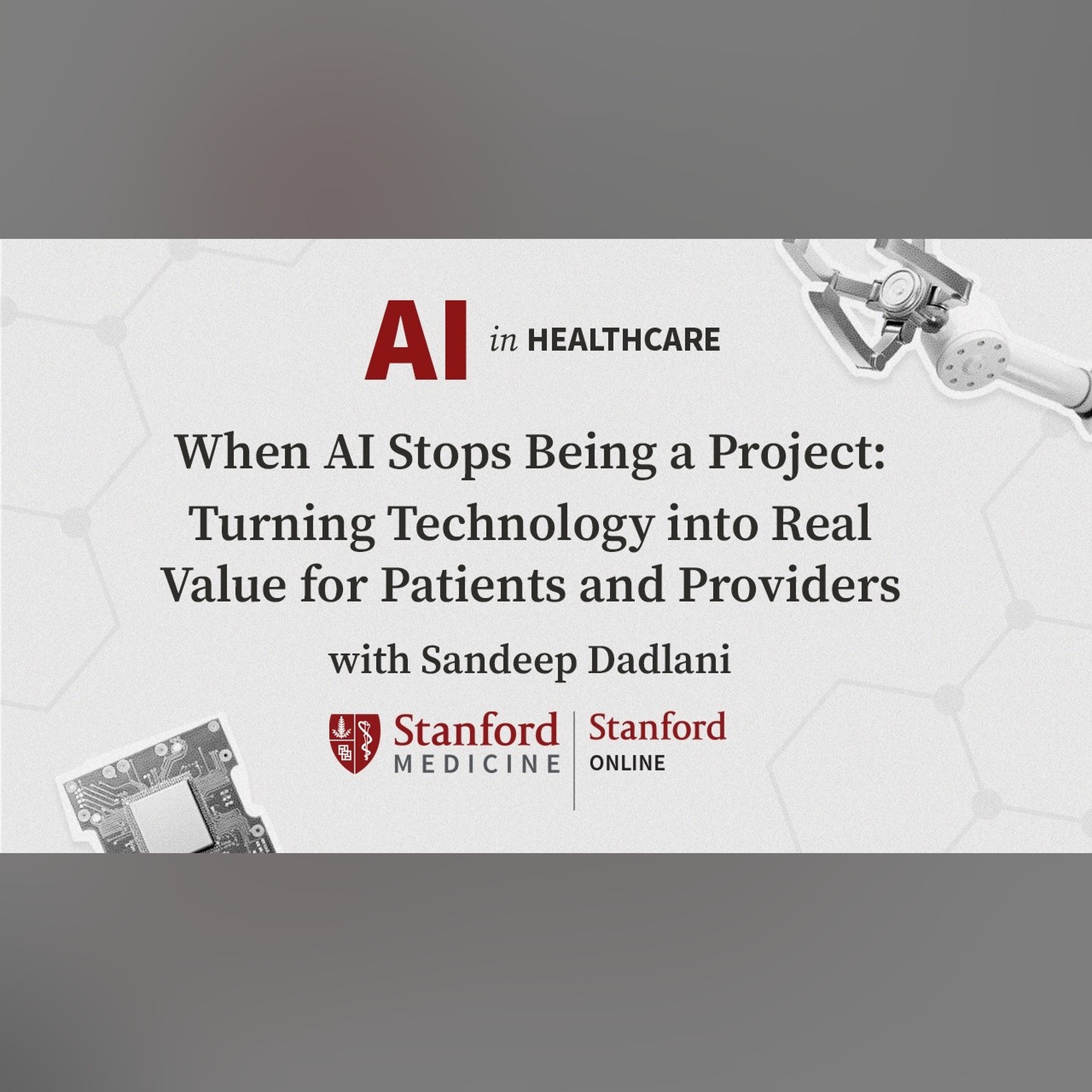 AI in Healthcare Series: When AI Stops Being a Project