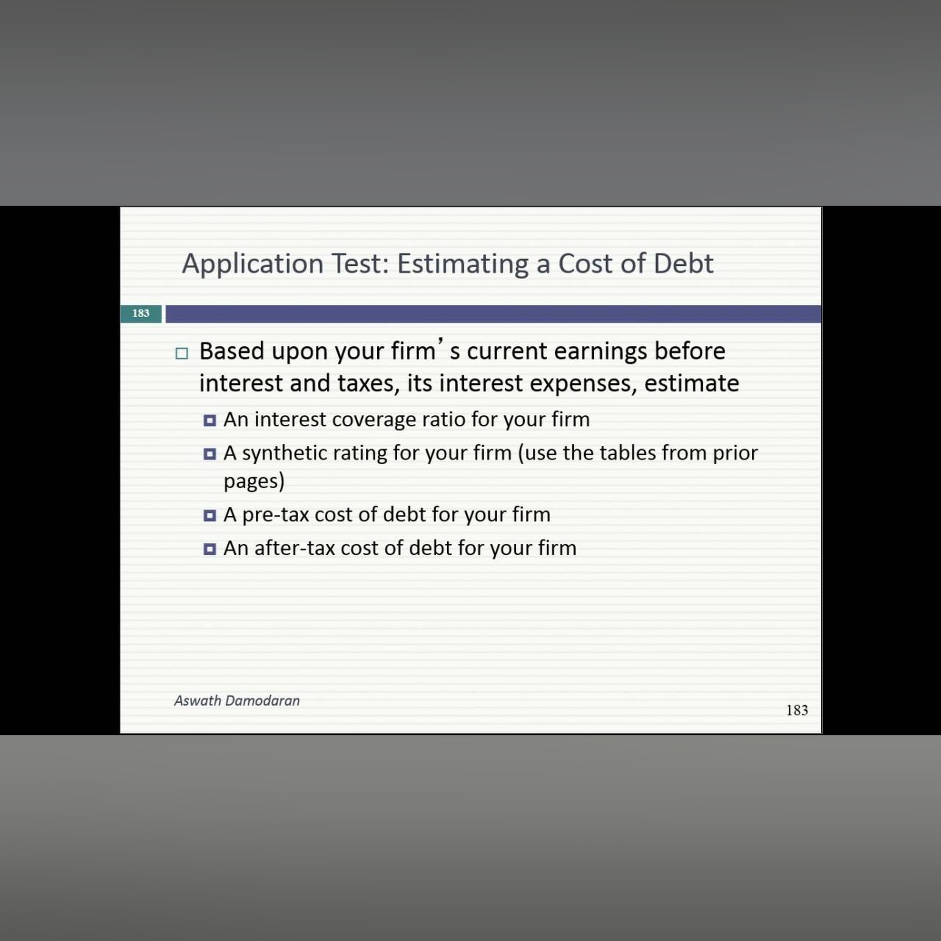 Session 12 (Undergraduate): Show me the money (Measuring Investment Returns)