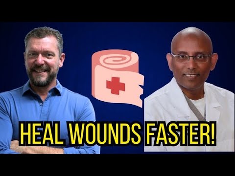 HEAL WOUNDS FASTER! [Non-healing wound Tips] - with Dr. Ravi Kamepalli episode artwork