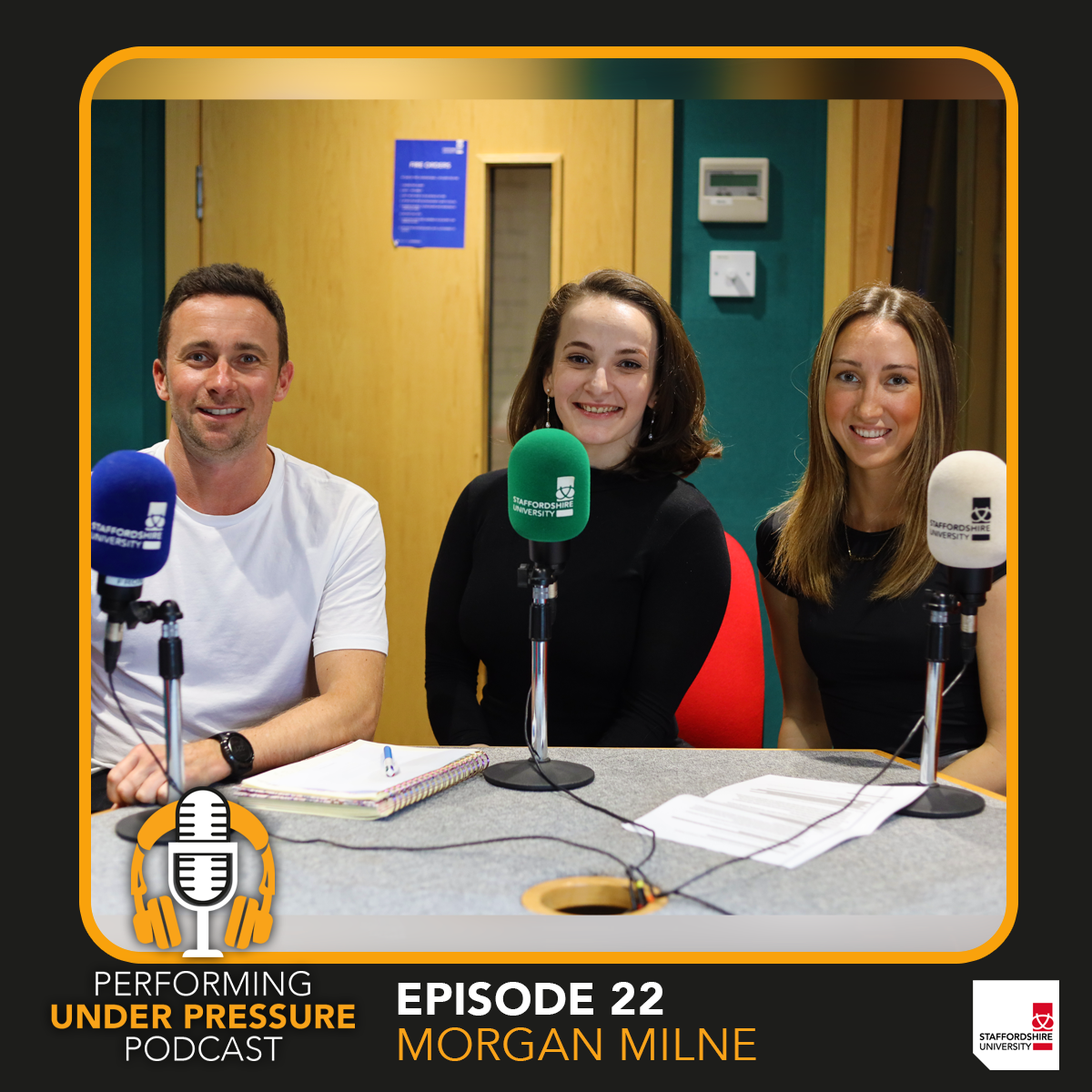 University of Staffordshire\'s Performing Under Pressure Podcast