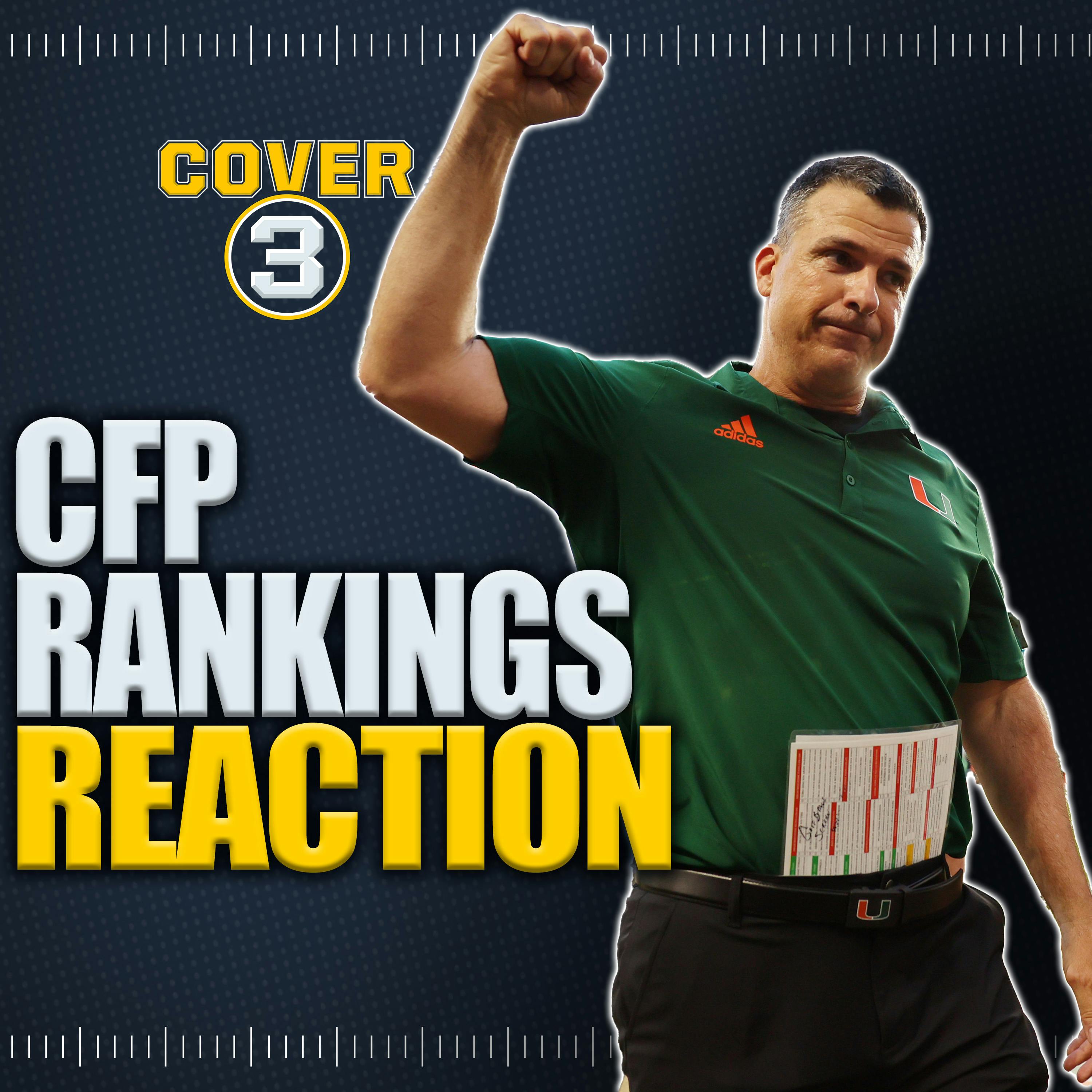 NEW 2025 College Football Playoff Rankings Reaction: Miami creeping up, Top 4 remains unchanged